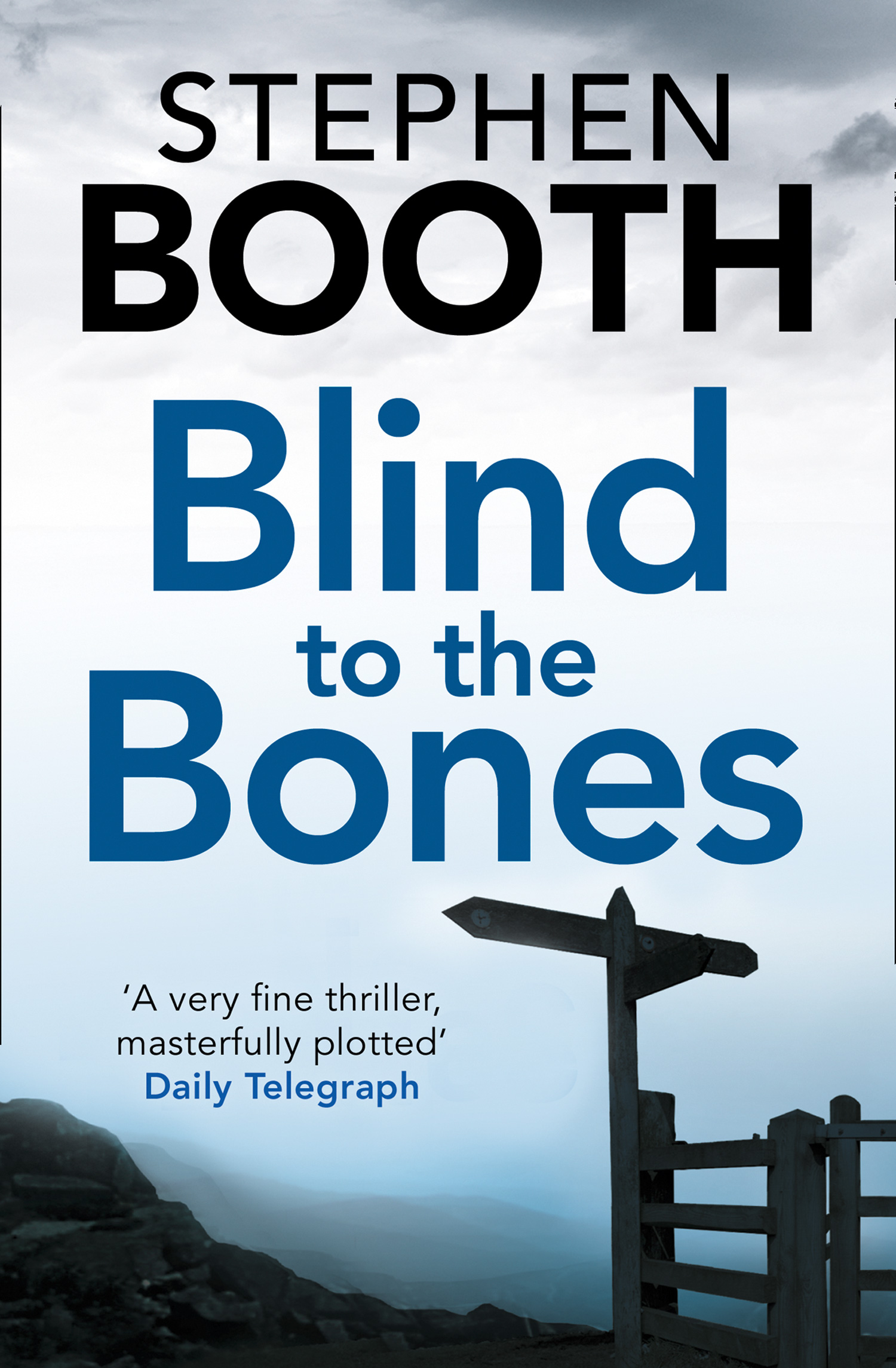 Обложка книги «Blind to the Bones»