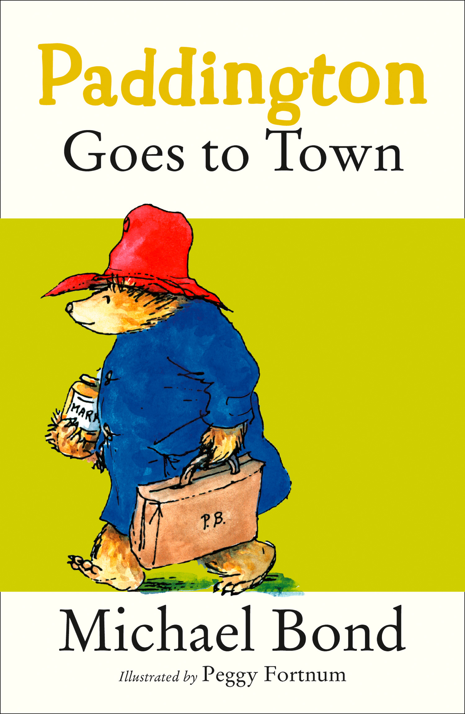 Обложка книги «Paddington Goes To Town»