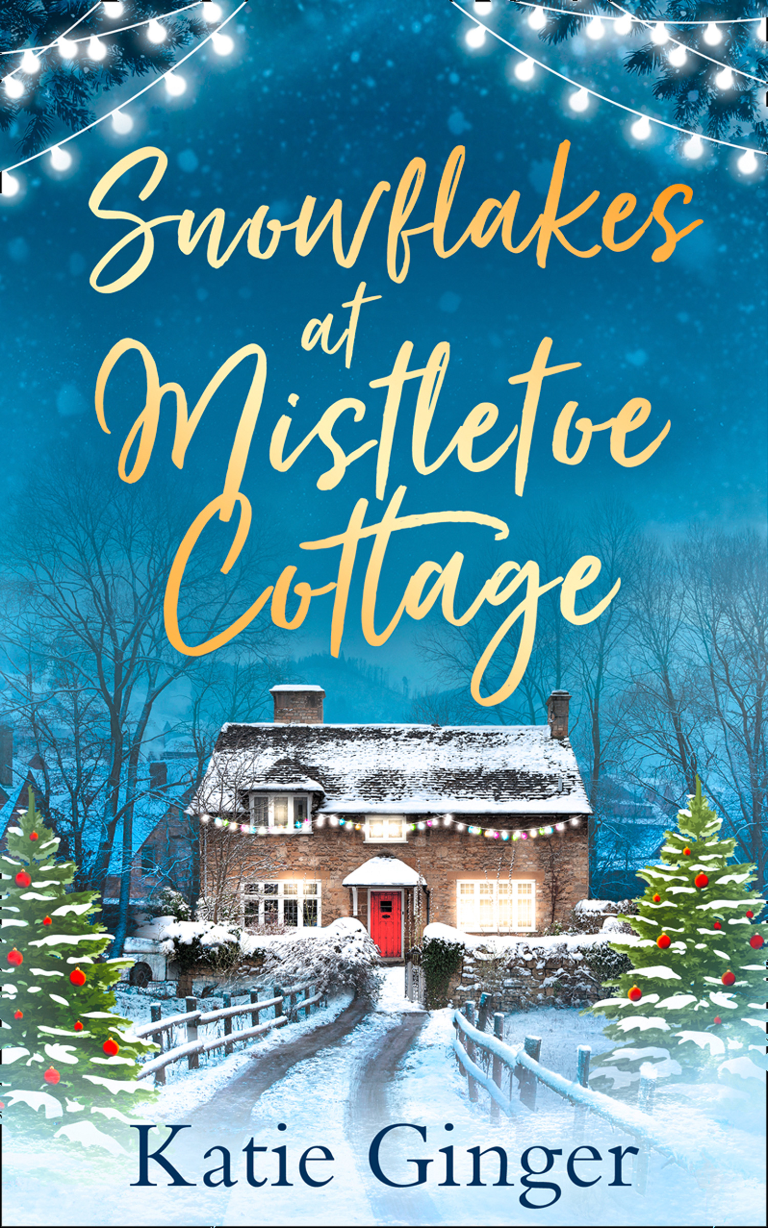 Обложка книги «Snowflakes at Mistletoe Cottage»