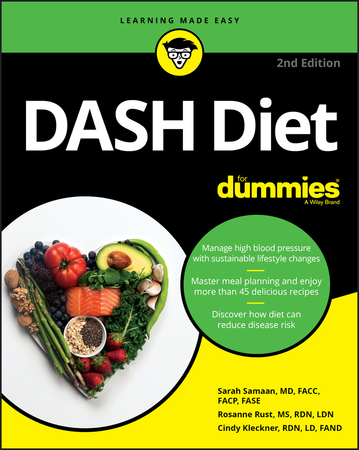 Обложка книги «DASH Diet For Dummies»