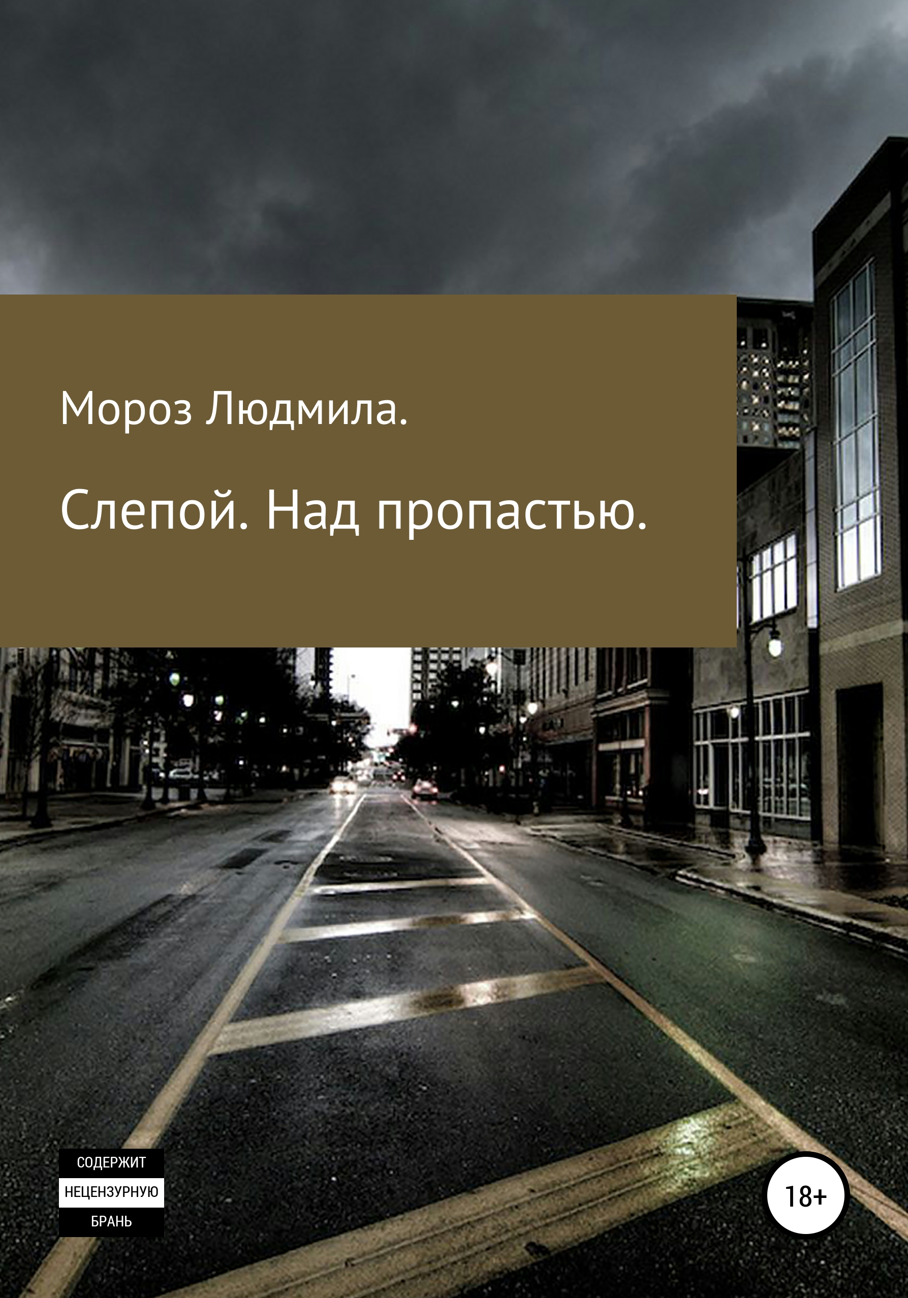Обложка книги «Слепой. Над пропастью»