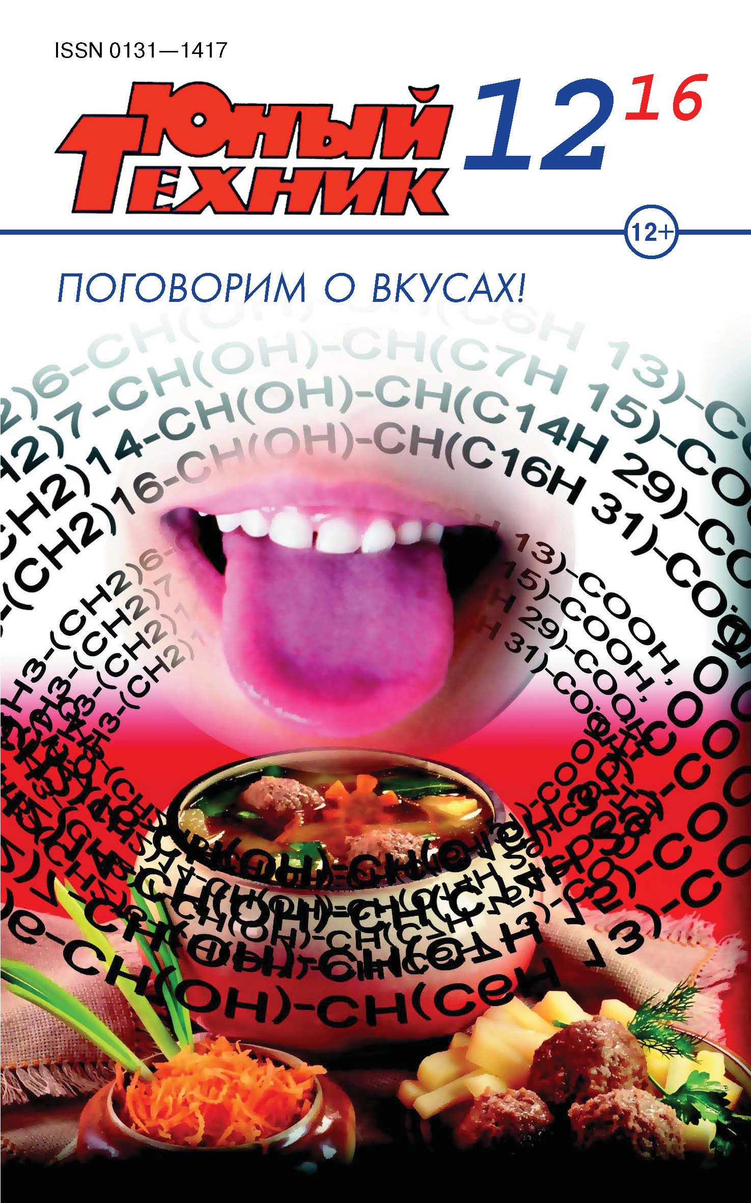 Обложка книги «Юный техник №12/2016»