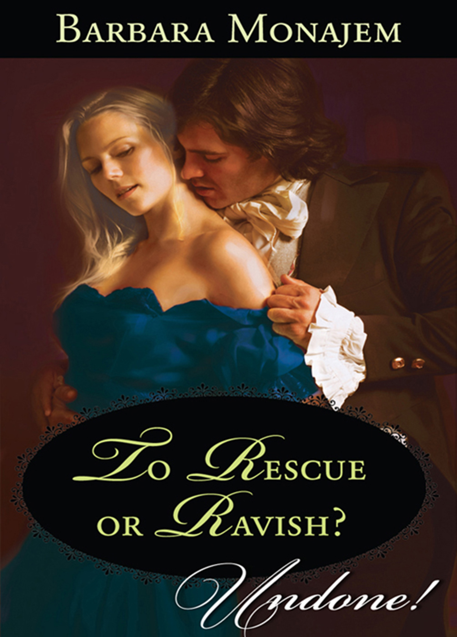 Обложка книги «To Rescue or Ravish?»
