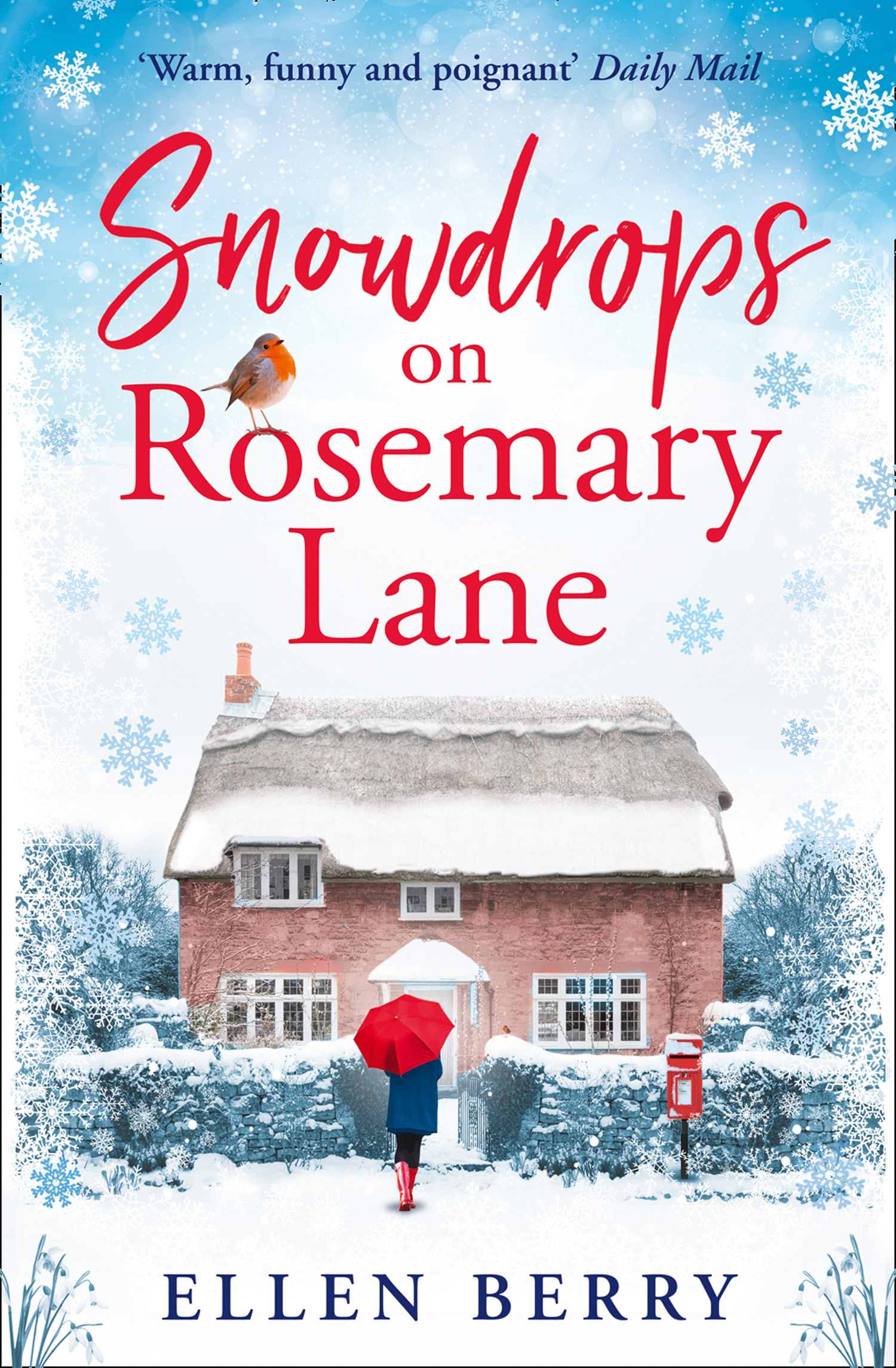 Обложка книги «Snowdrops on Rosemary Lane»
