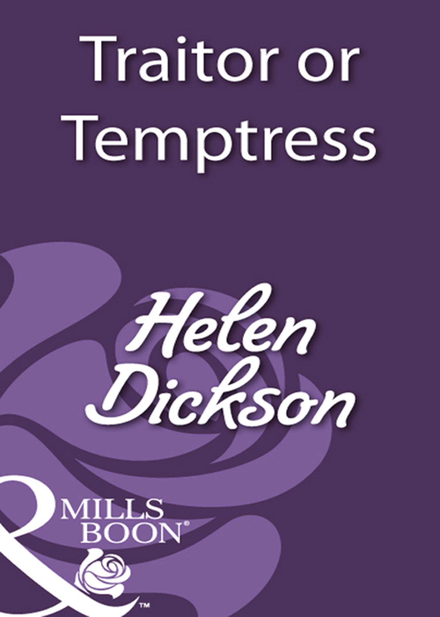 Обложка книги «Traitor or Temptress»