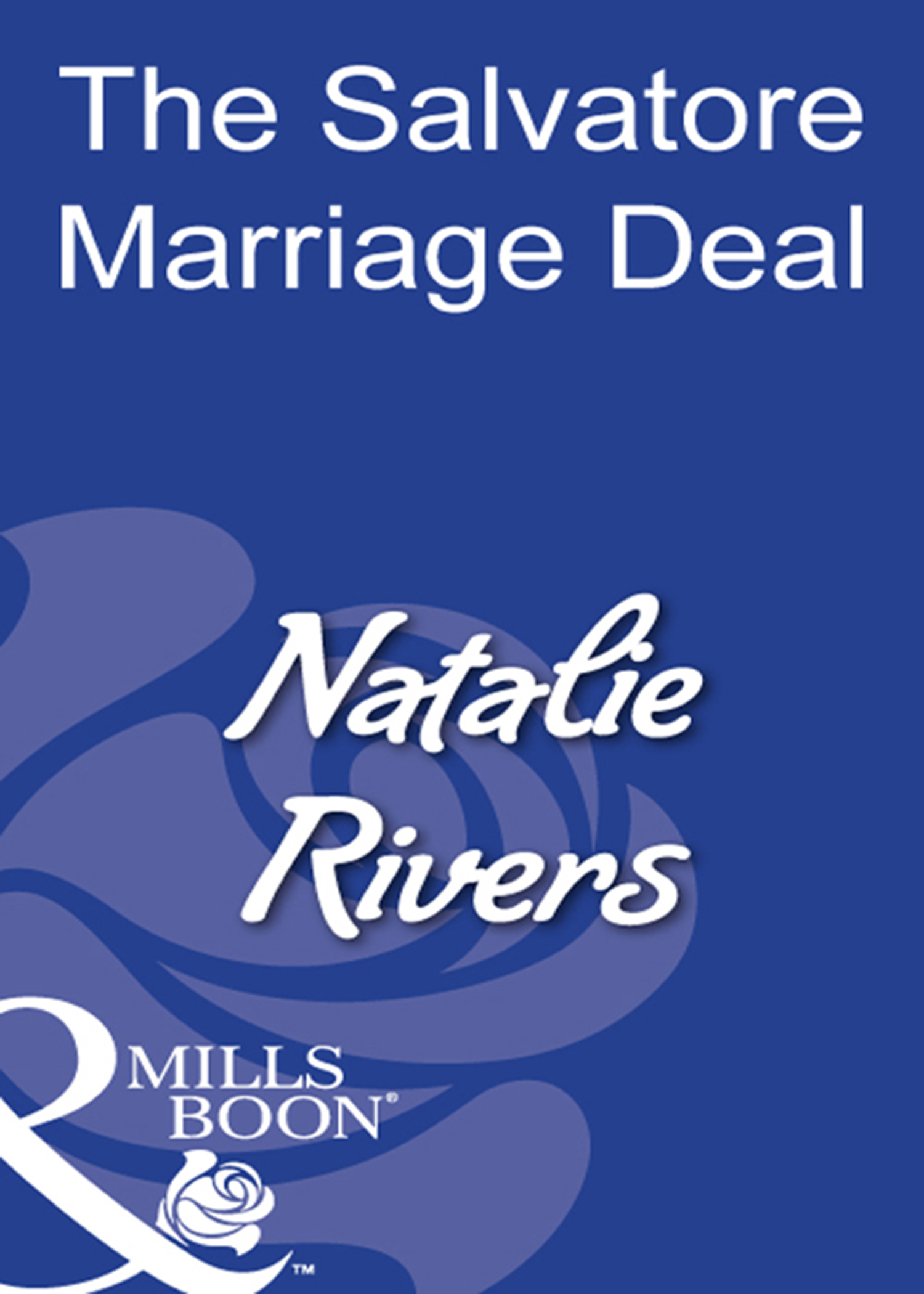 Обложка книги «The Salvatore Marriage Deal»