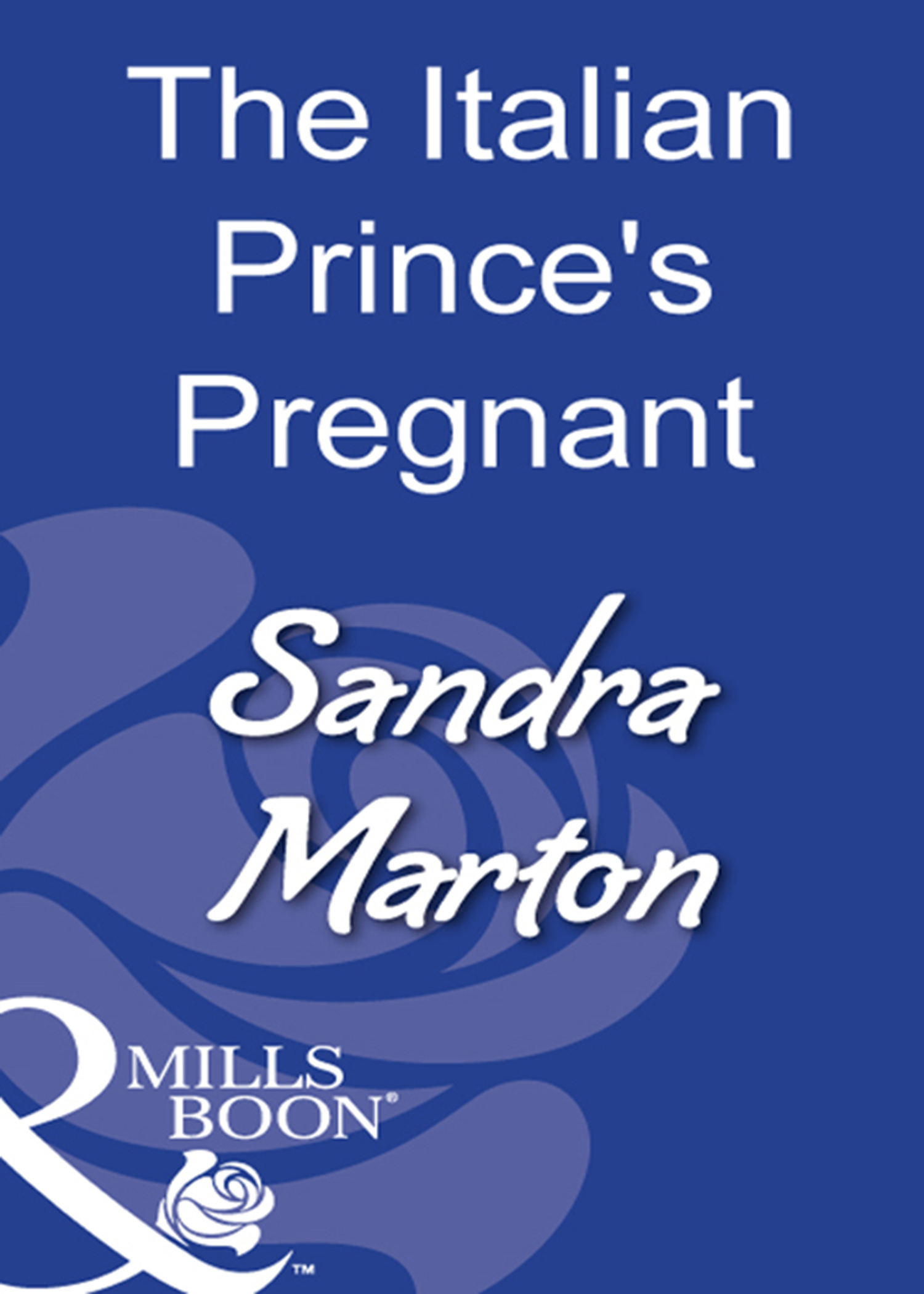 Обложка книги «The Italian Prince's Pregnant Bride»