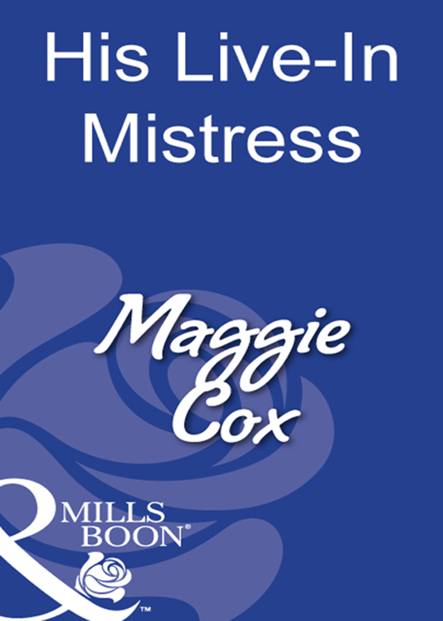 Обложка книги «His Live-In Mistress»