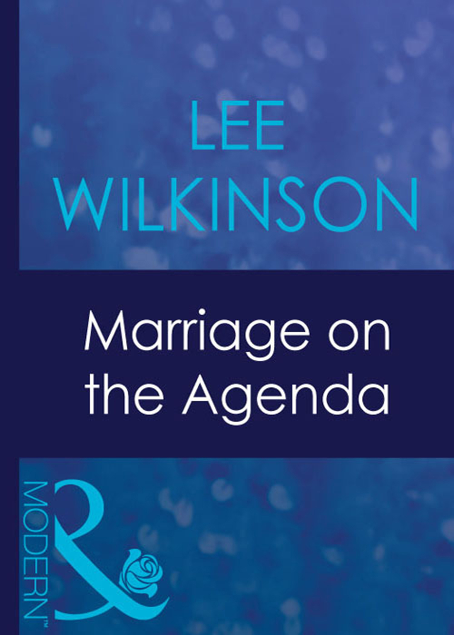 Обложка книги «Marriage On The Agenda»