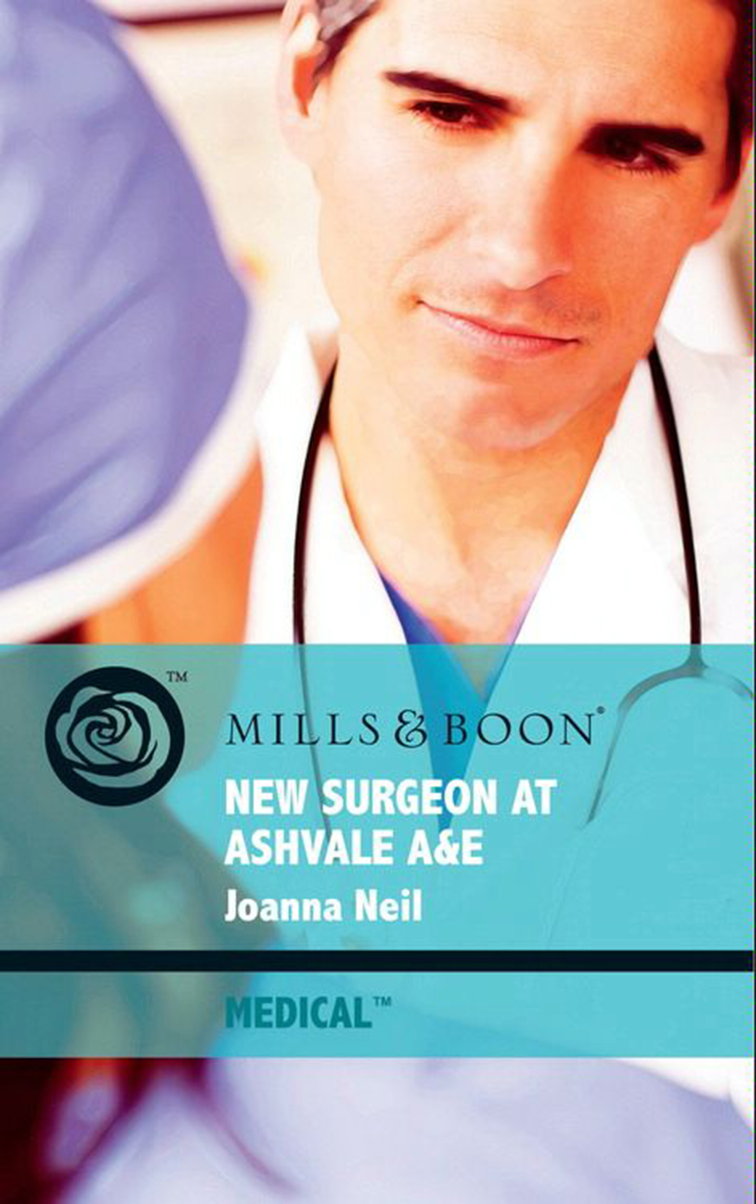 Обложка книги «New Surgeon at Ashvale A&E»