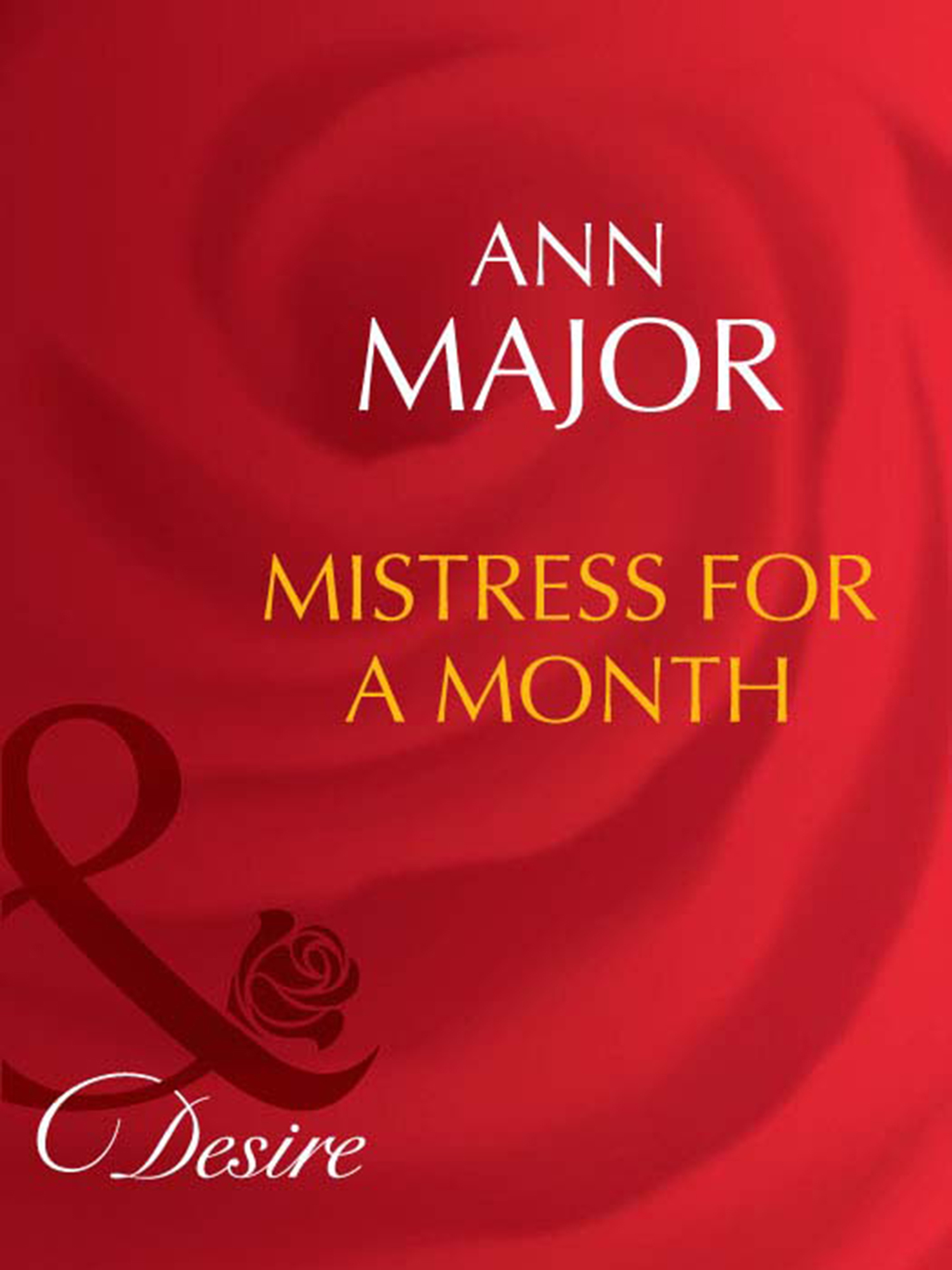 Обложка книги «Mistress for a Month»