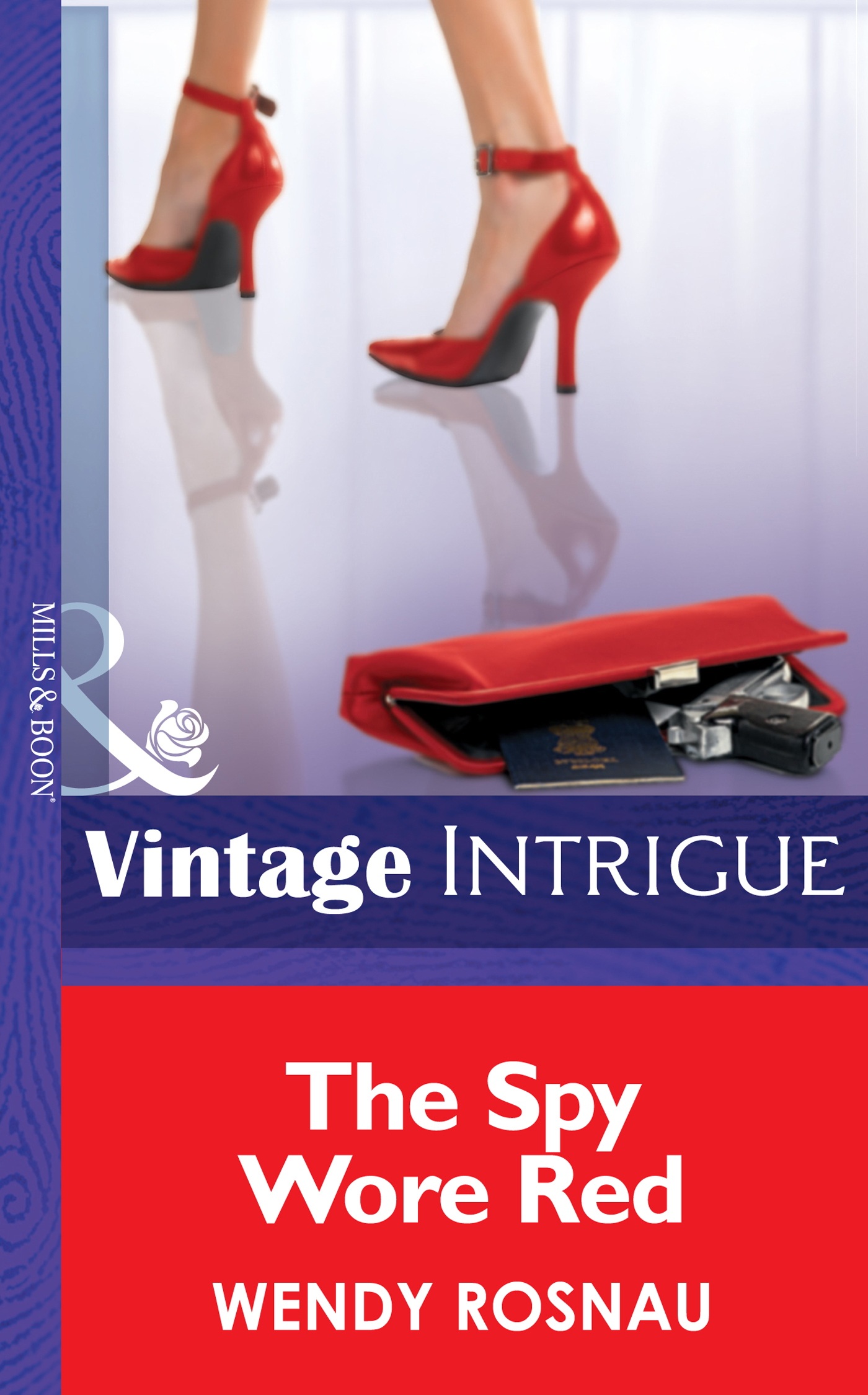 Обложка книги «The Spy Wore Red»