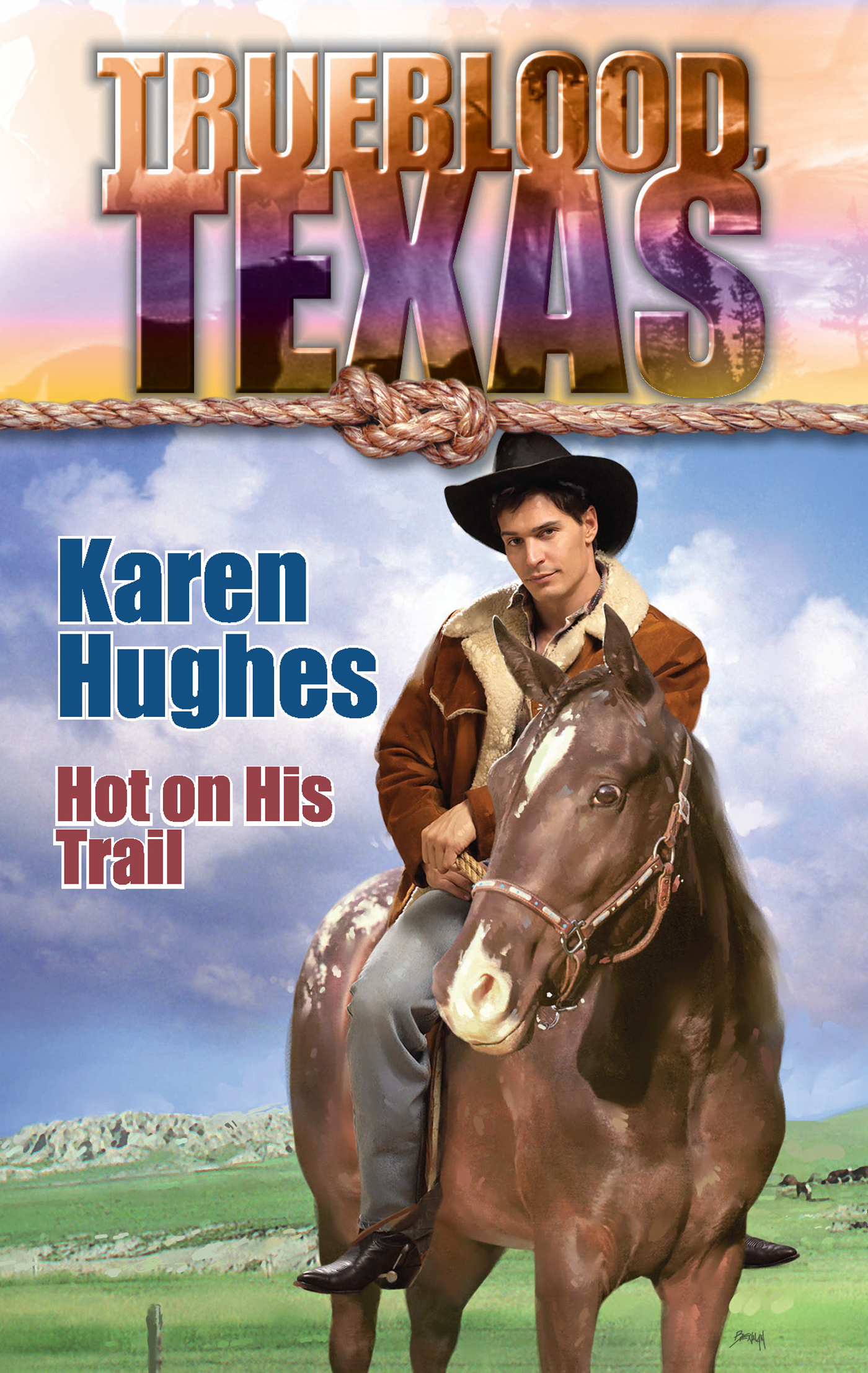 Обложка книги «Hot On His Trail»
