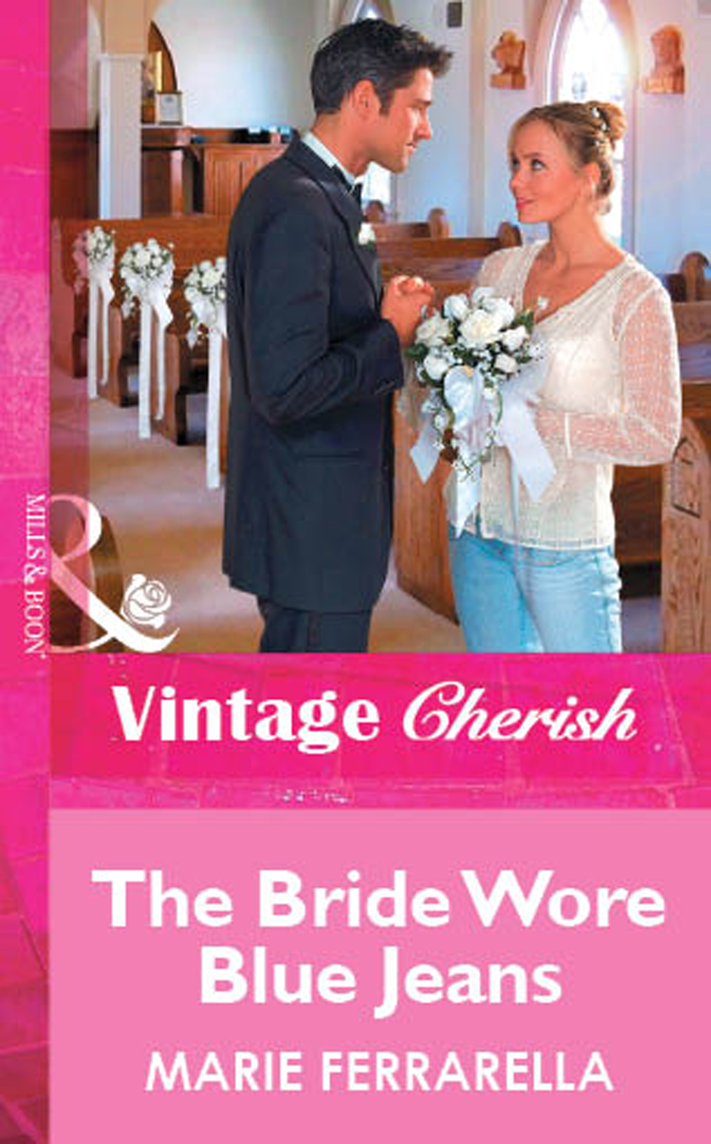 Обложка книги «The Bride Wore Blue Jeans»