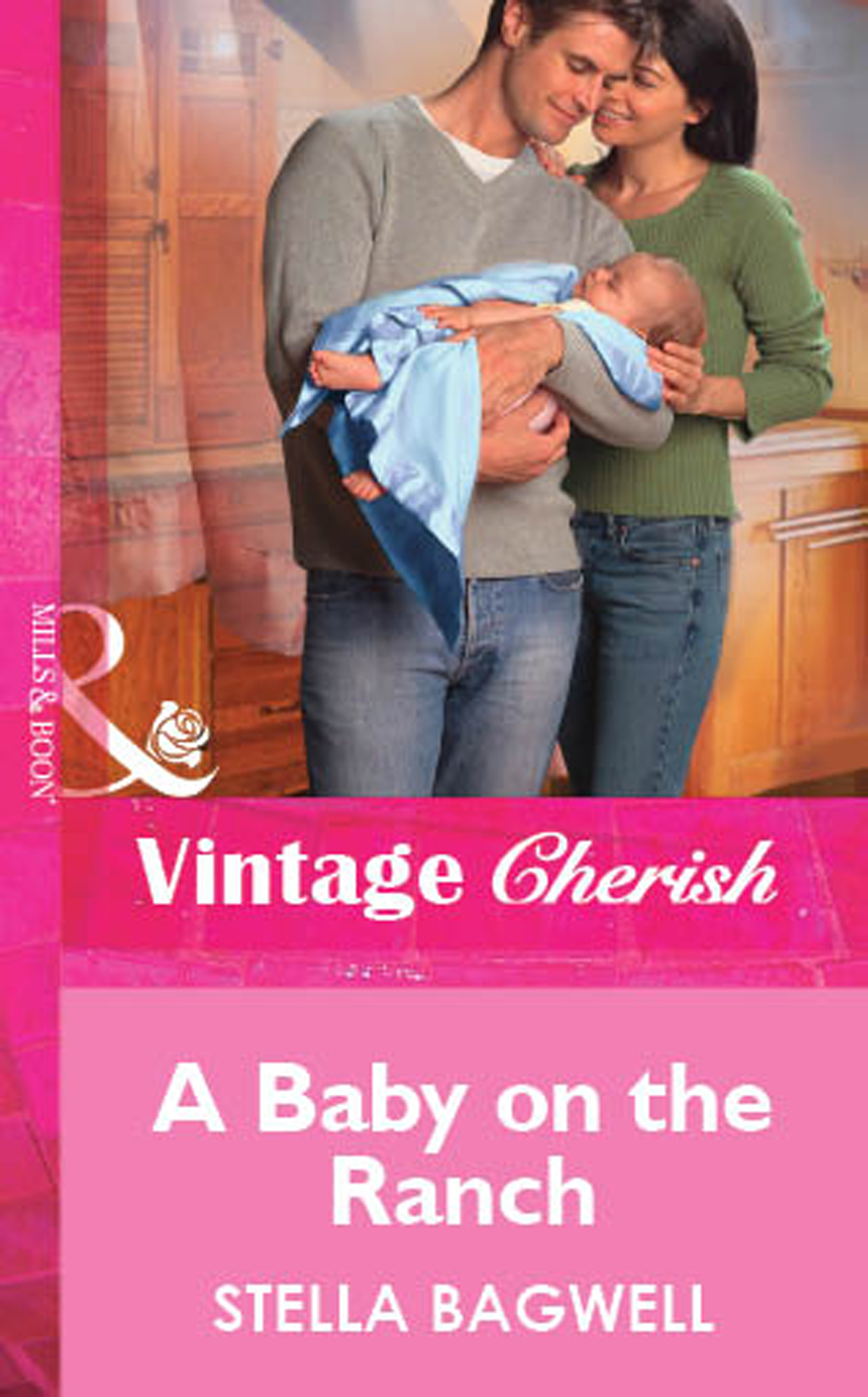 Обложка книги «A Baby on the Ranch»