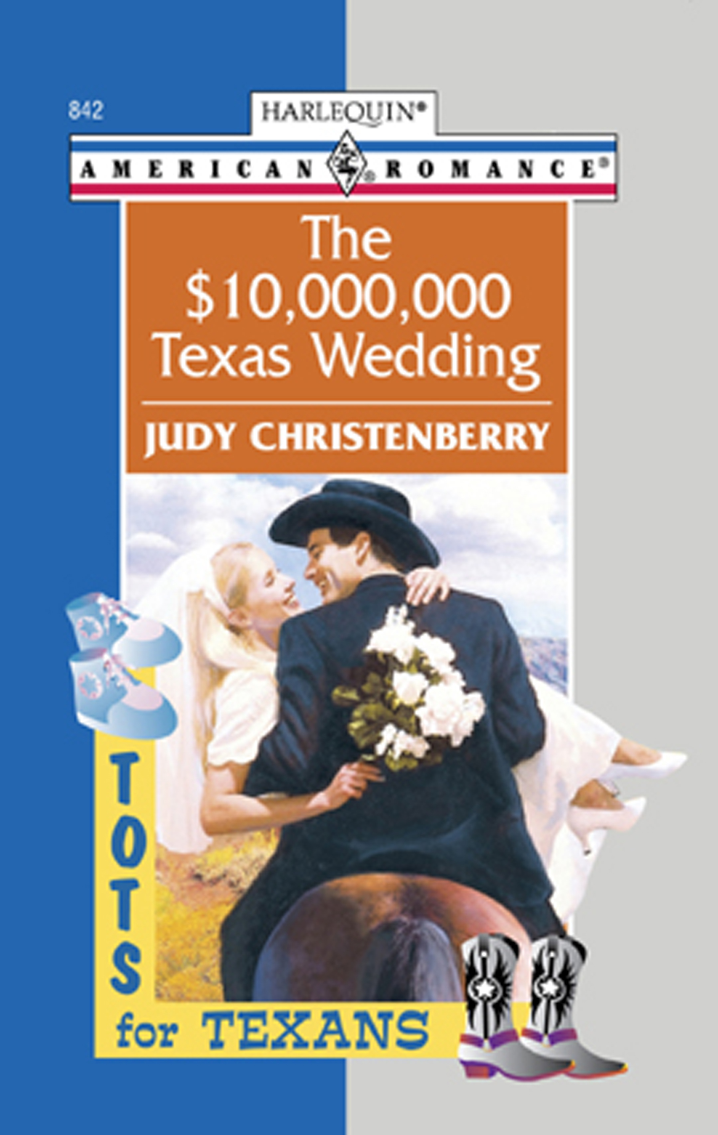 Обложка книги «The $10,000,000 Texas Wedding»