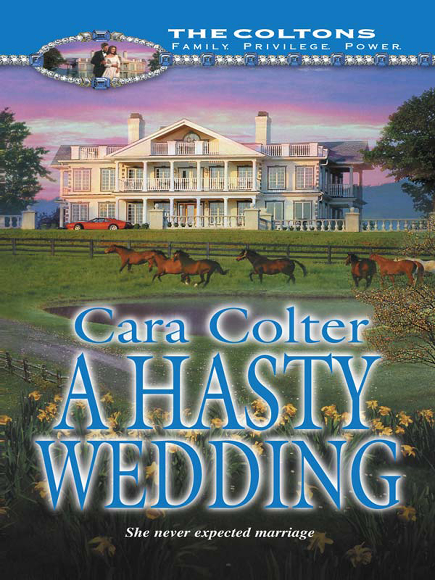 Обложка книги «A Hasty Wedding»