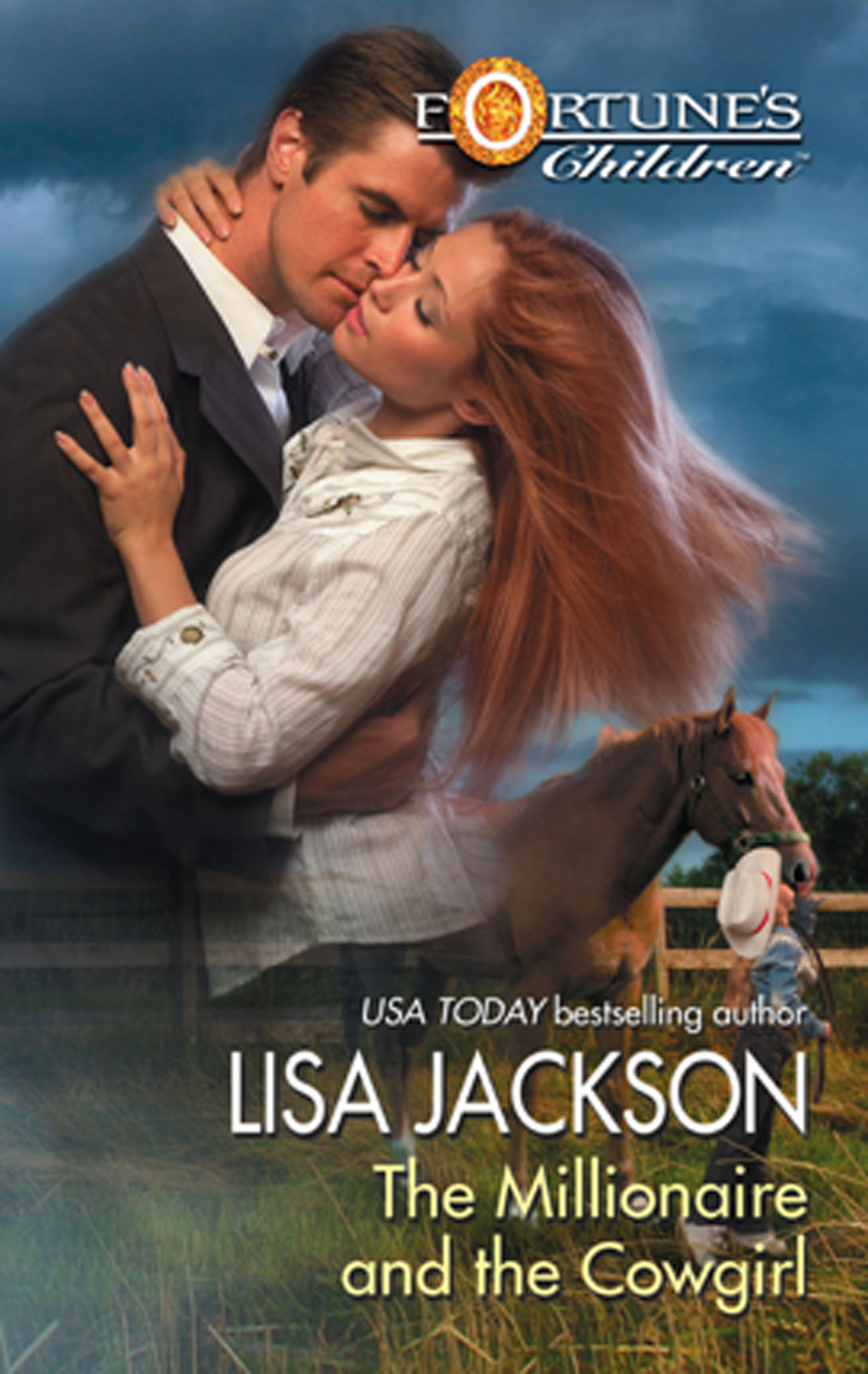 Обложка книги «The Millionaire and the Cowgirl»