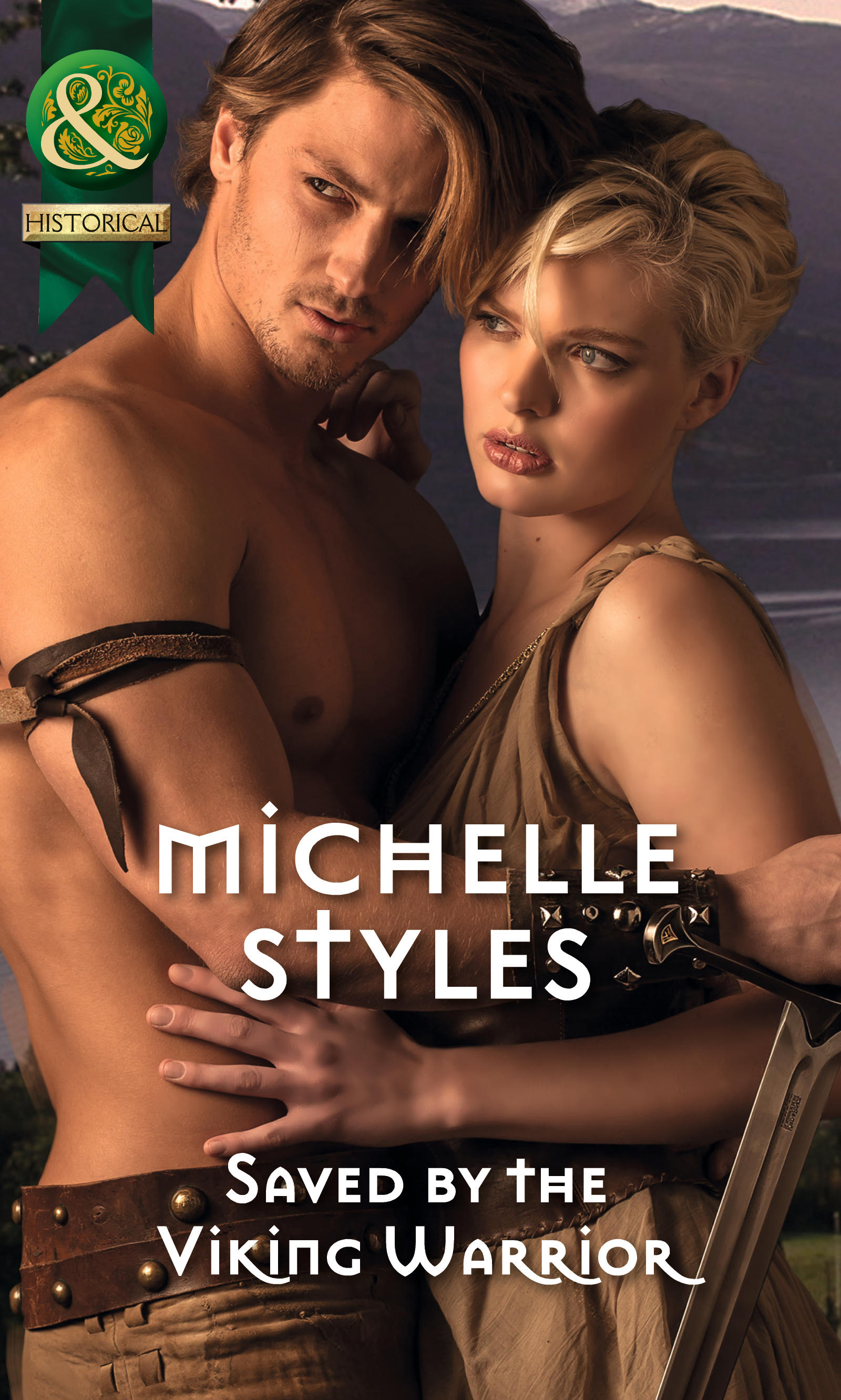 Обложка книги «Saved by the Viking Warrior»
