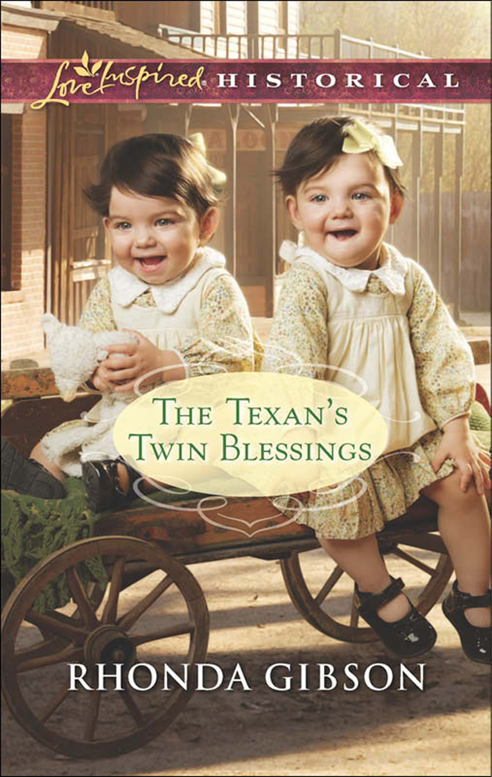 Обложка книги «The Texan's Twin Blessings»