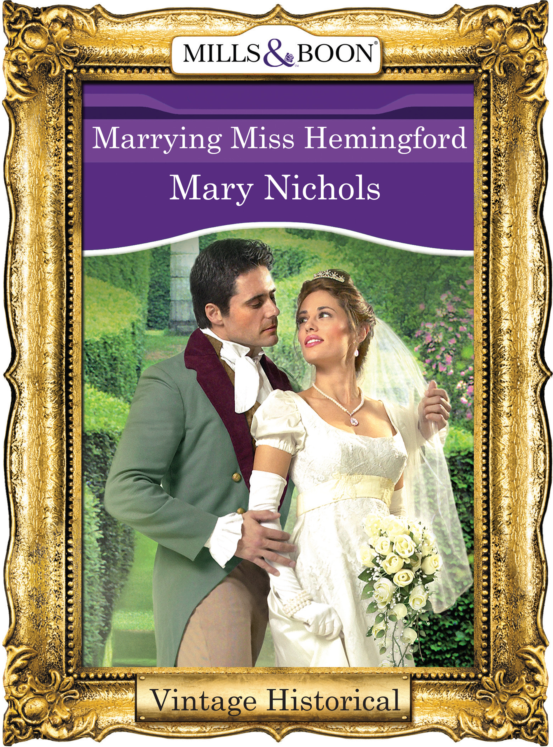Обложка книги «Marrying Miss Hemingford»