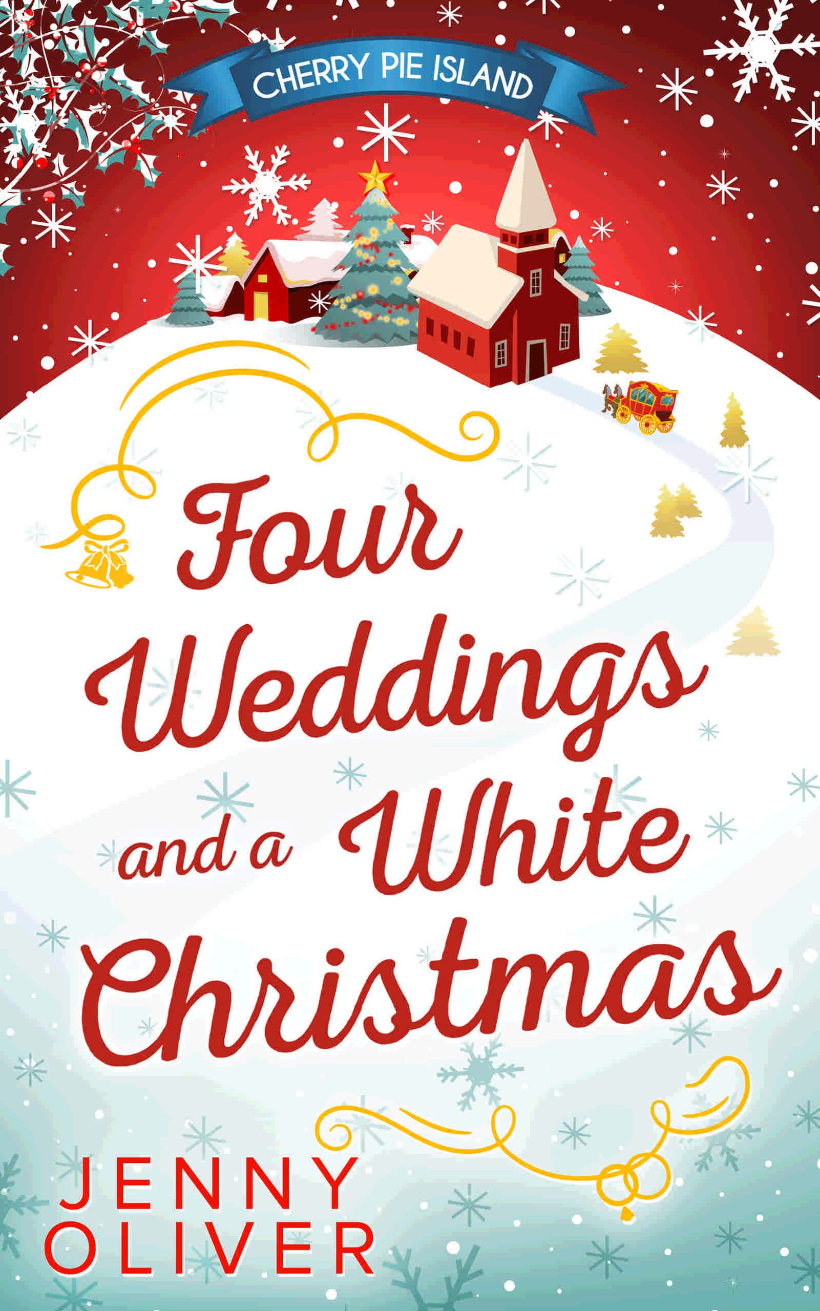 Обложка книги «Four Weddings And A White Christmas»