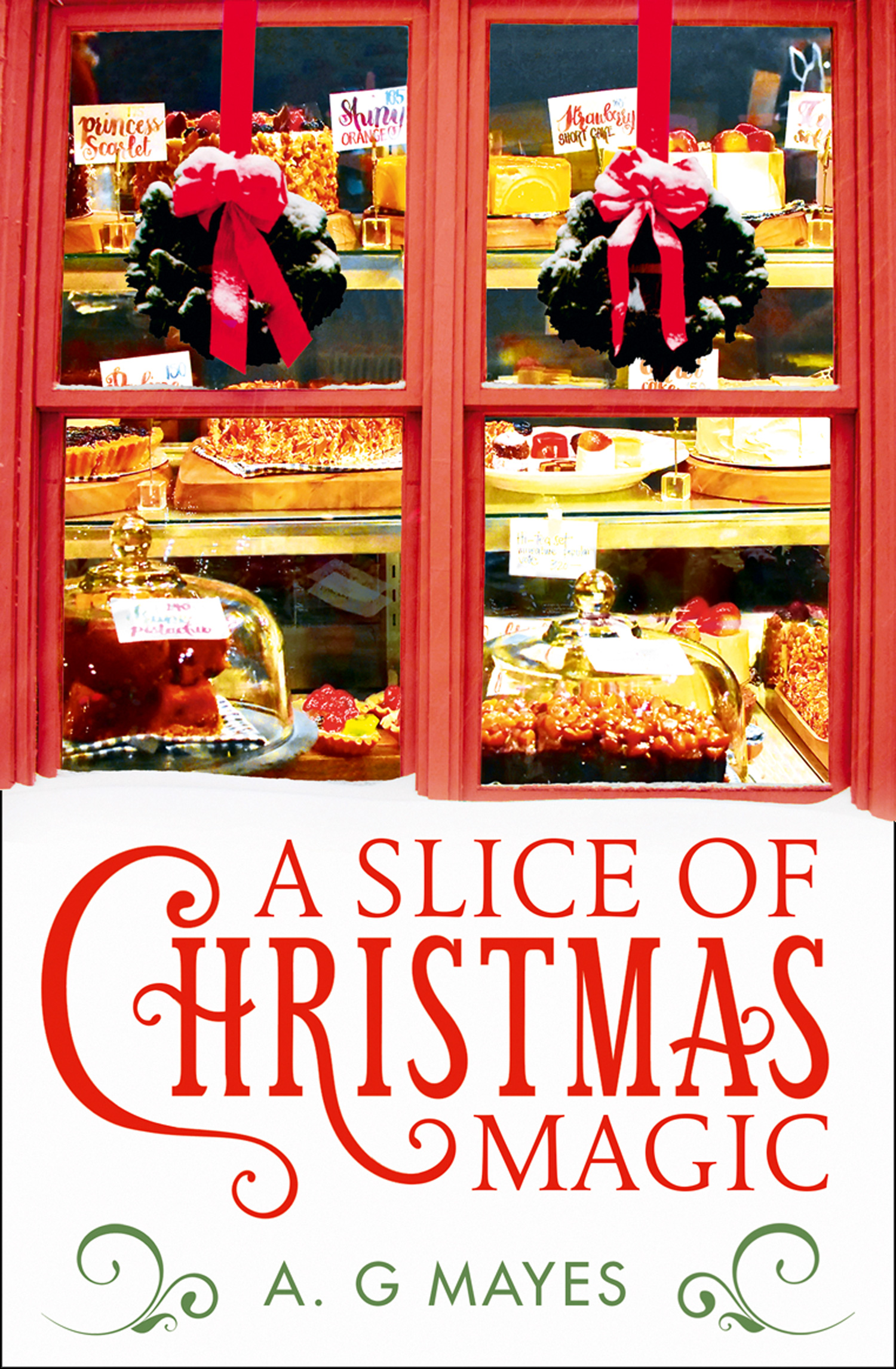Обложка книги «A Slice of Christmas Magic»