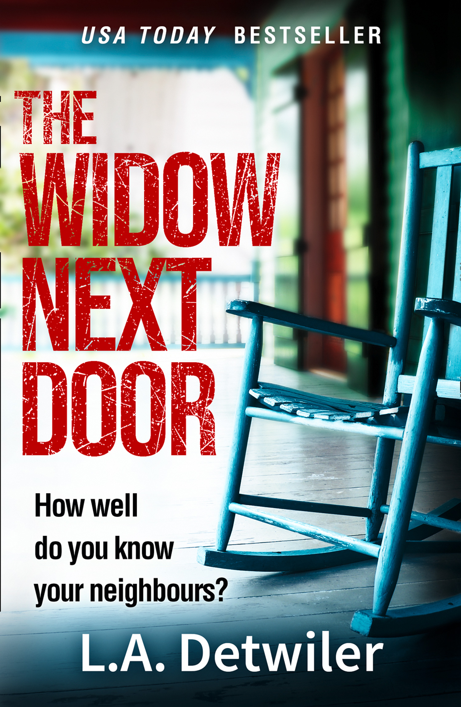 Обложка книги «The Widow Next Door»