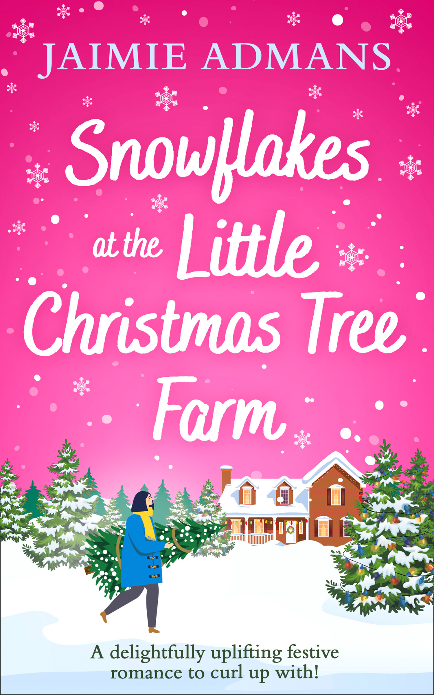 Обложка книги «Snowflakes at the Little Christmas Tree Farm»