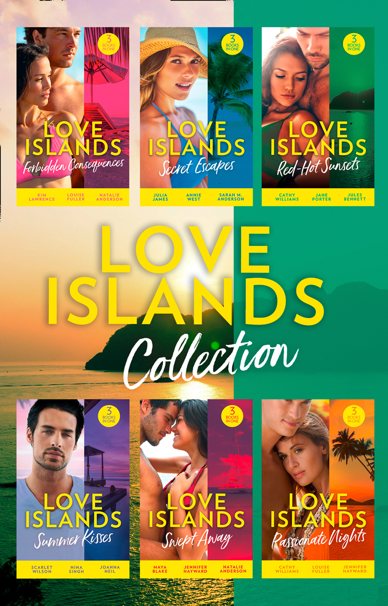 Обложка книги «Love Islands…The Collection»