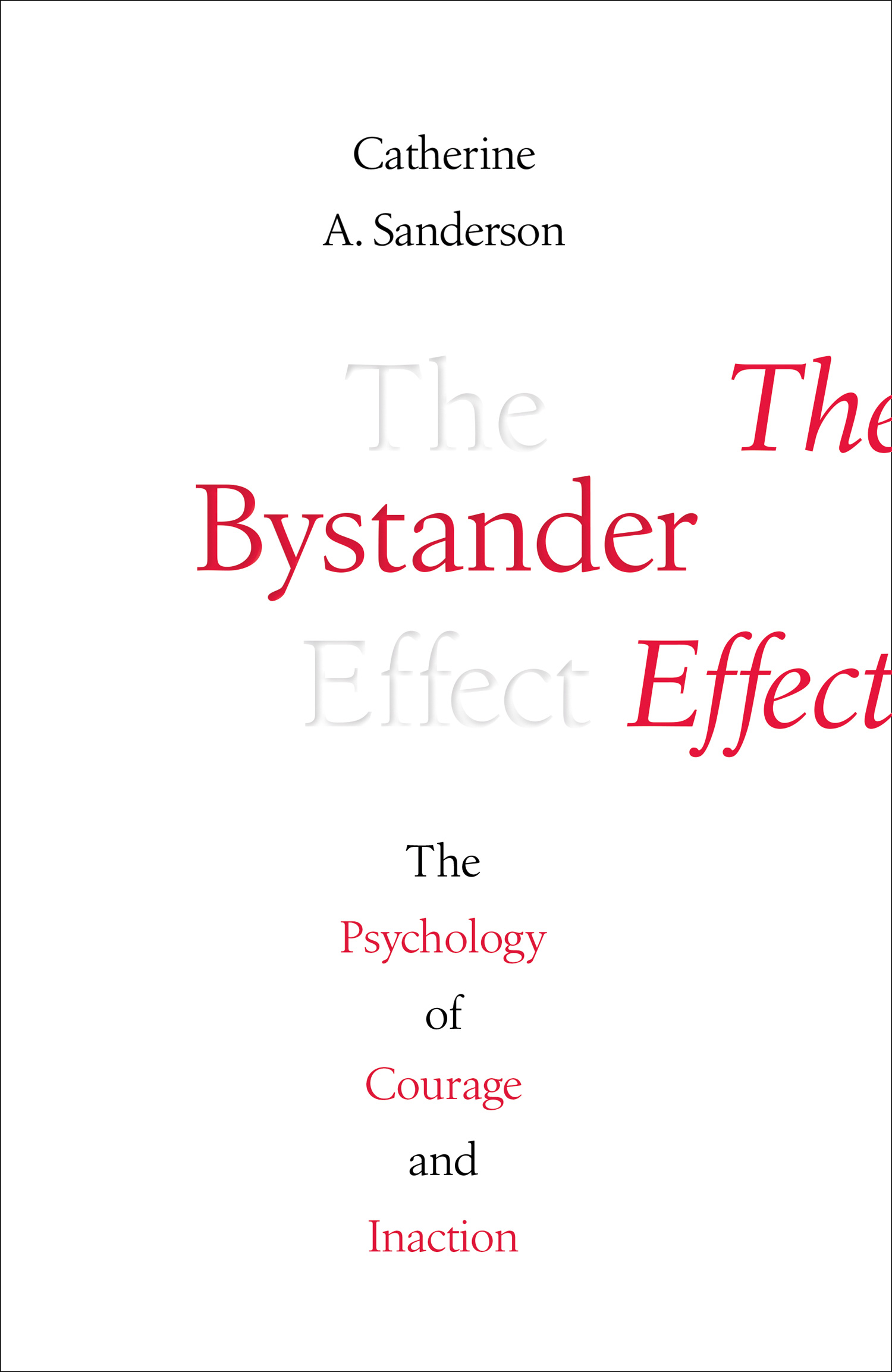 Обложка книги «The Bystander Effect»