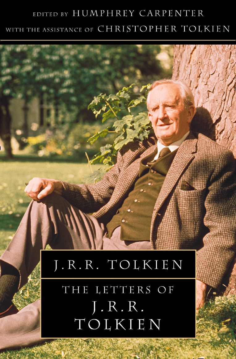 Обложка книги «The Letters of J. R. R. Tolkien»