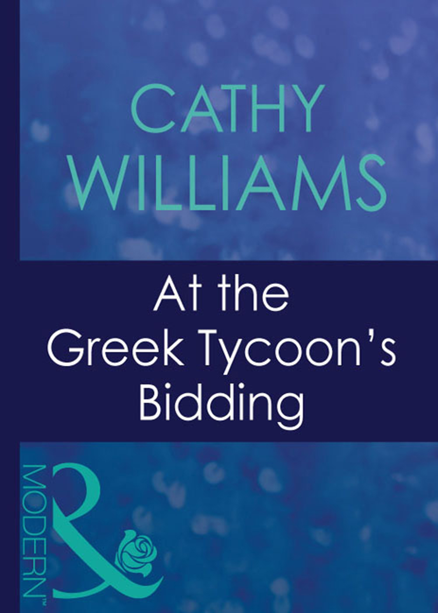 Обложка книги «At The Greek Tycoon's Bidding»