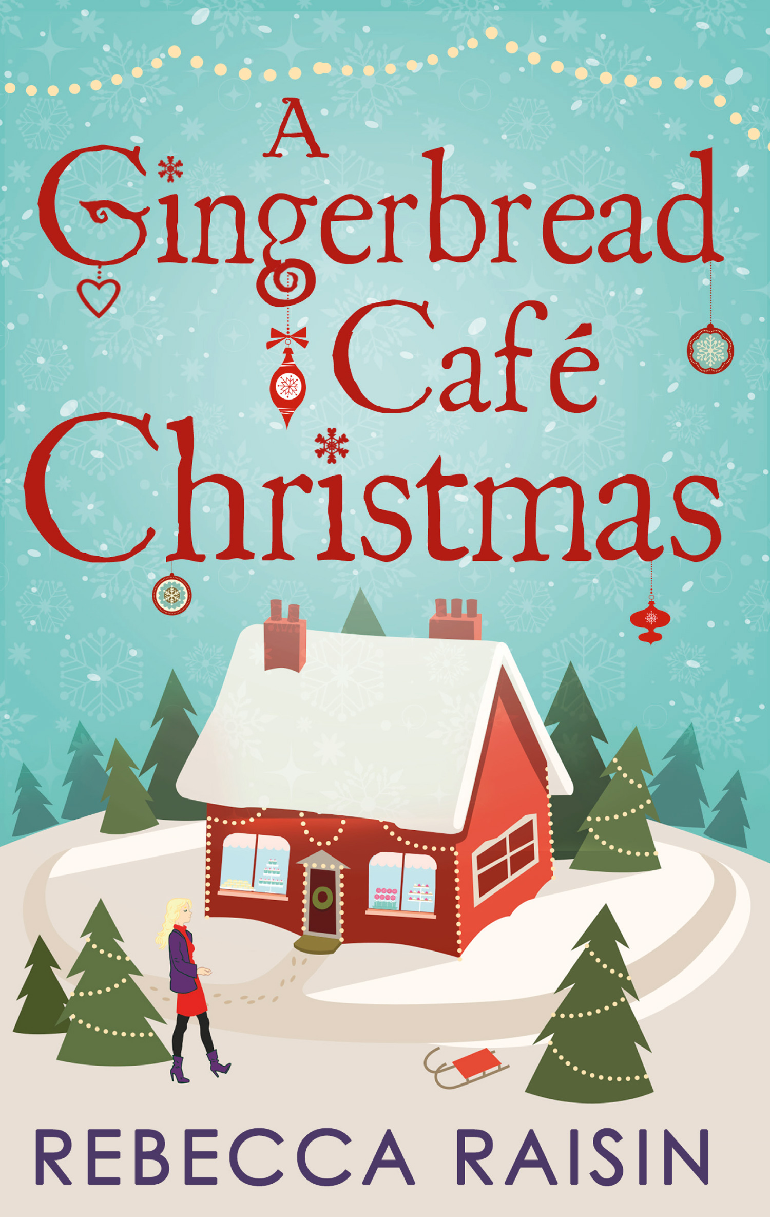 Обложка книги «A Gingerbread Café Christmas»