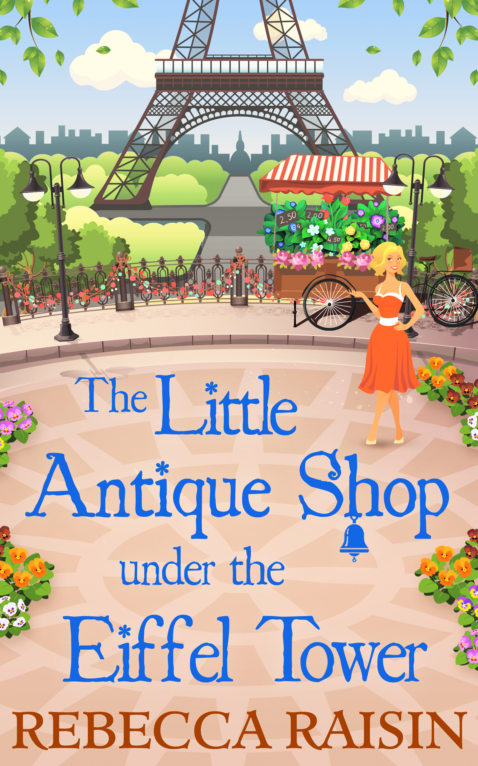 Обложка книги «The Little Antique Shop Under The Eiffel Tower»
