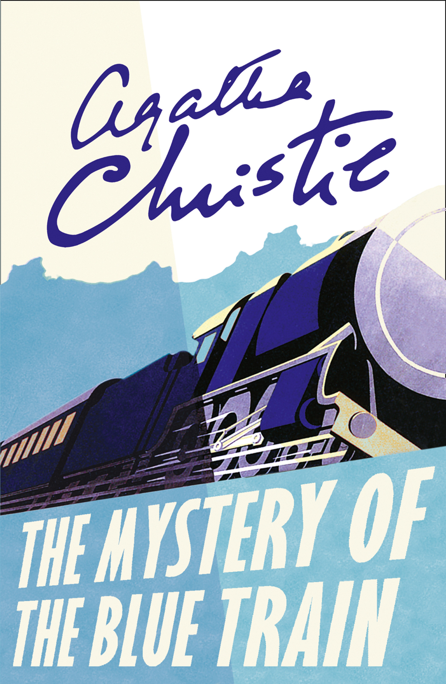 Обложка книги «The Mystery of the Blue Train»