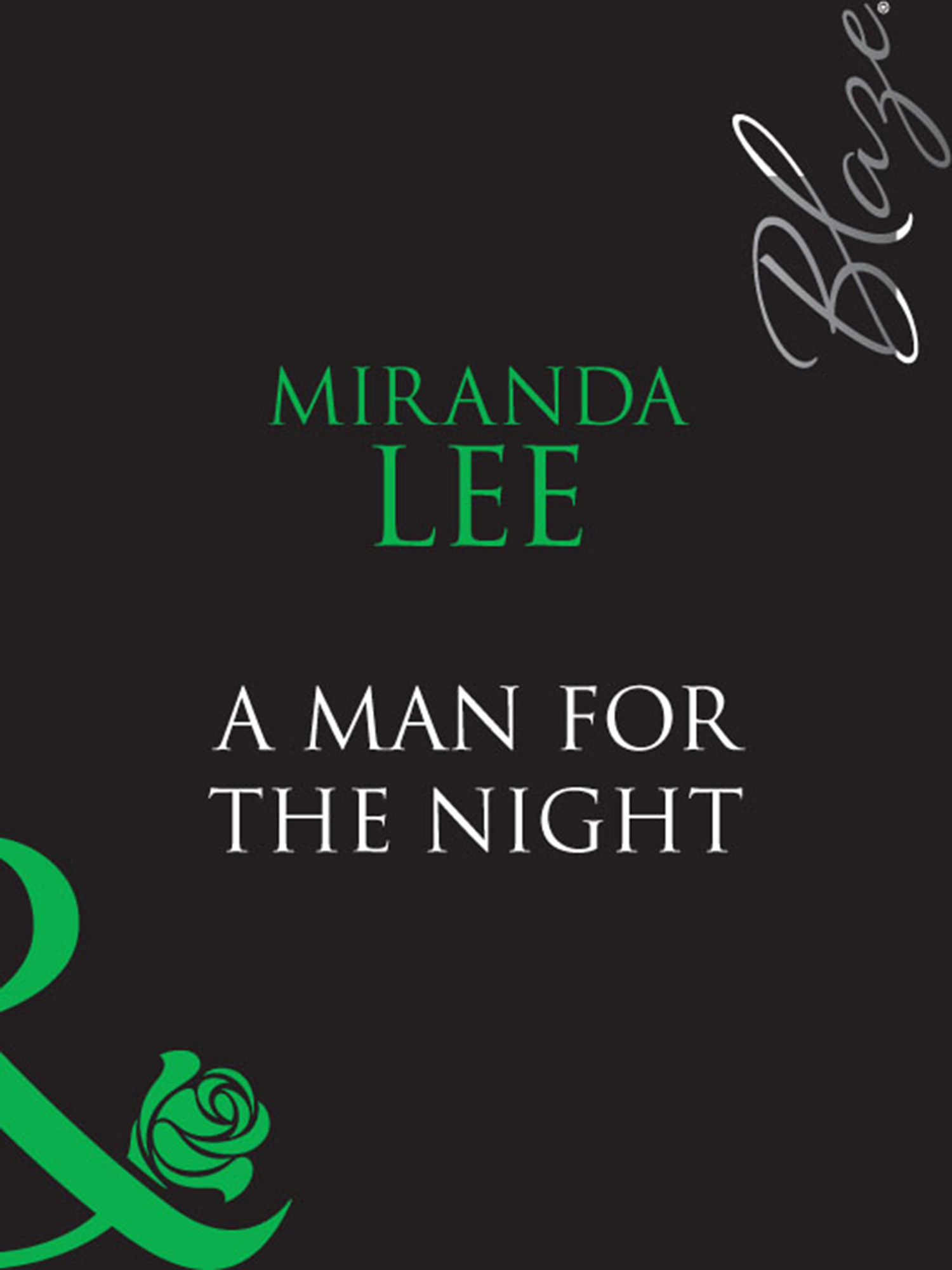 Обложка книги «A Man For The Night»