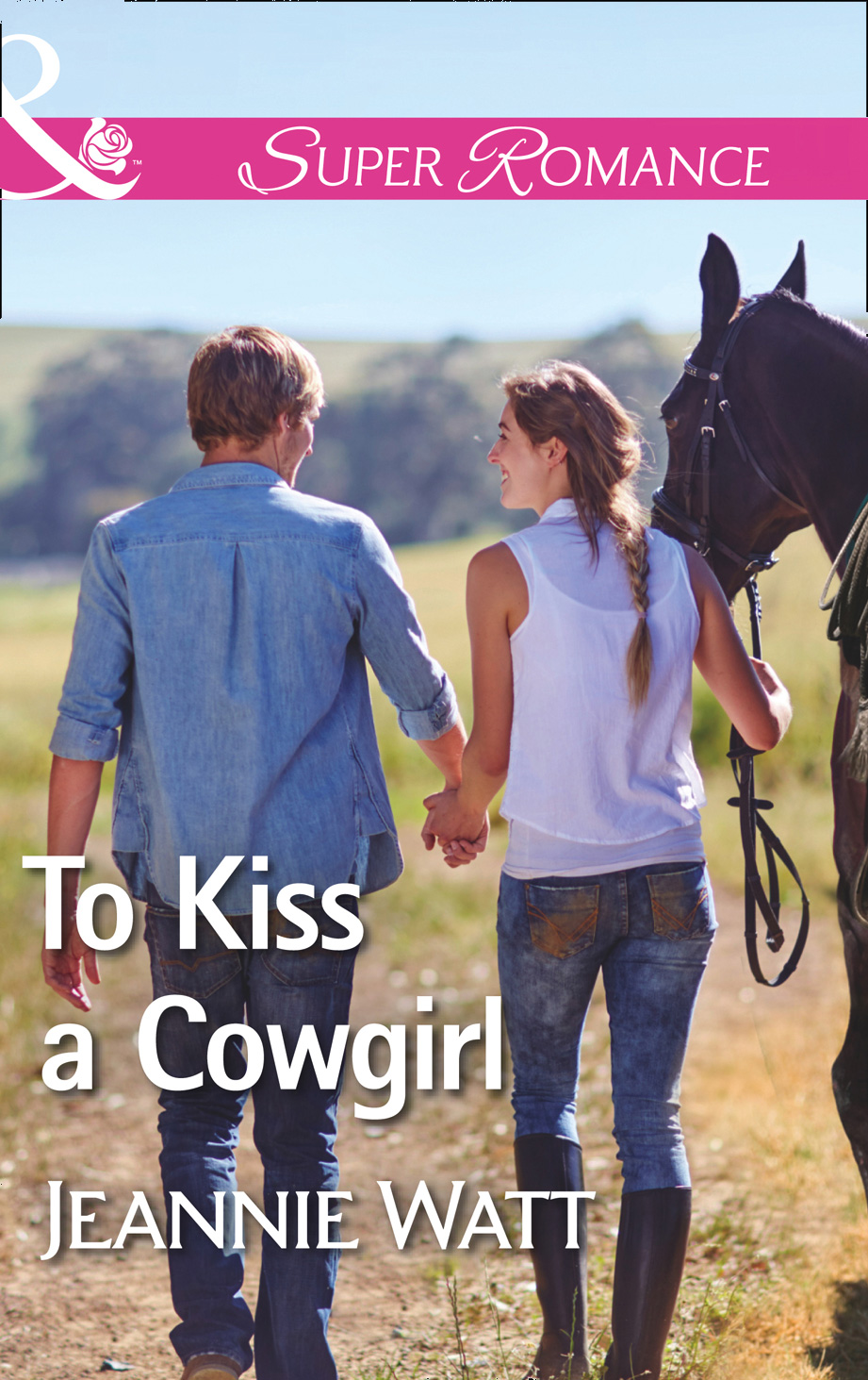 Обложка книги «To Kiss A Cowgirl»