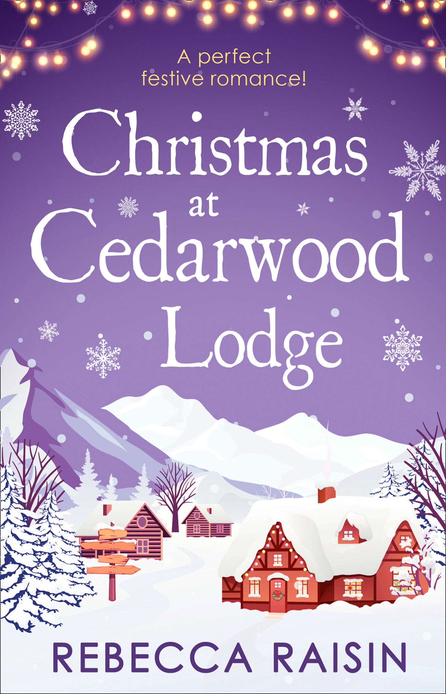 Обложка книги «Christmas At Cedarwood Lodge»