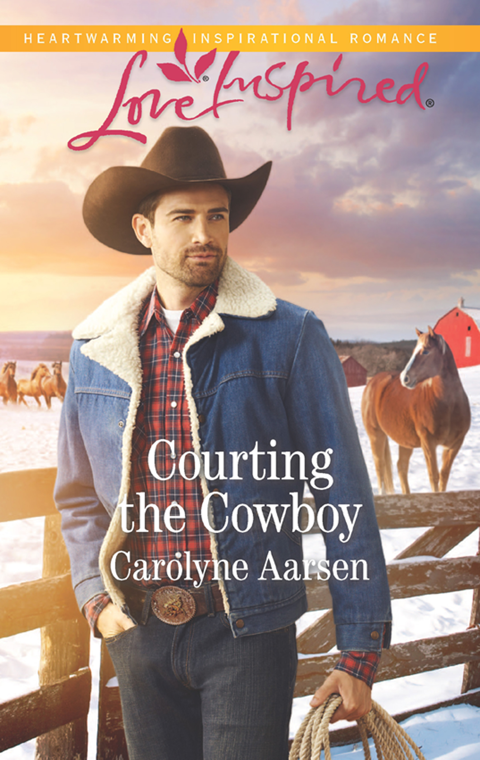 Обложка книги «Courting The Cowboy»