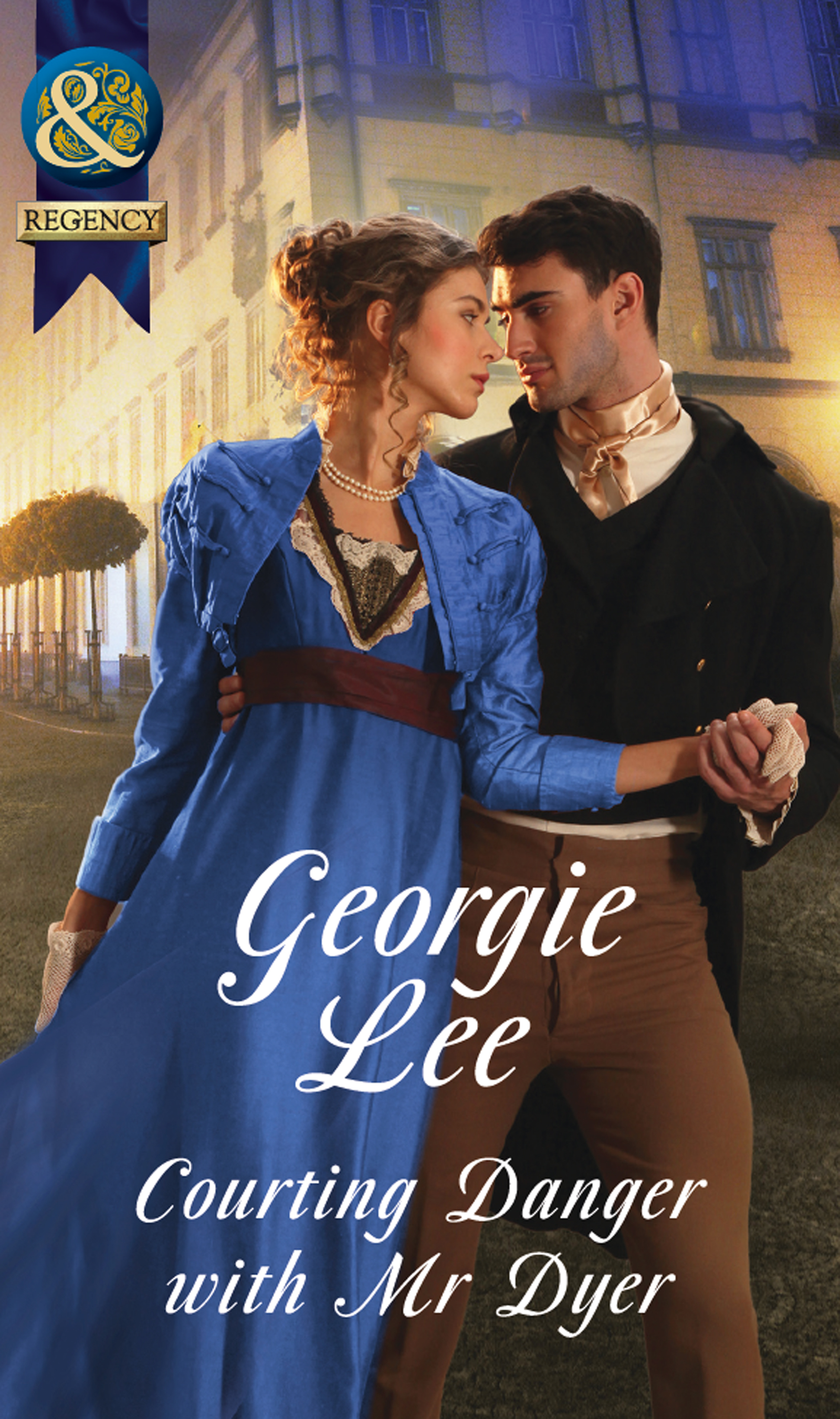 Обложка книги «Courting Danger With Mr Dyer»