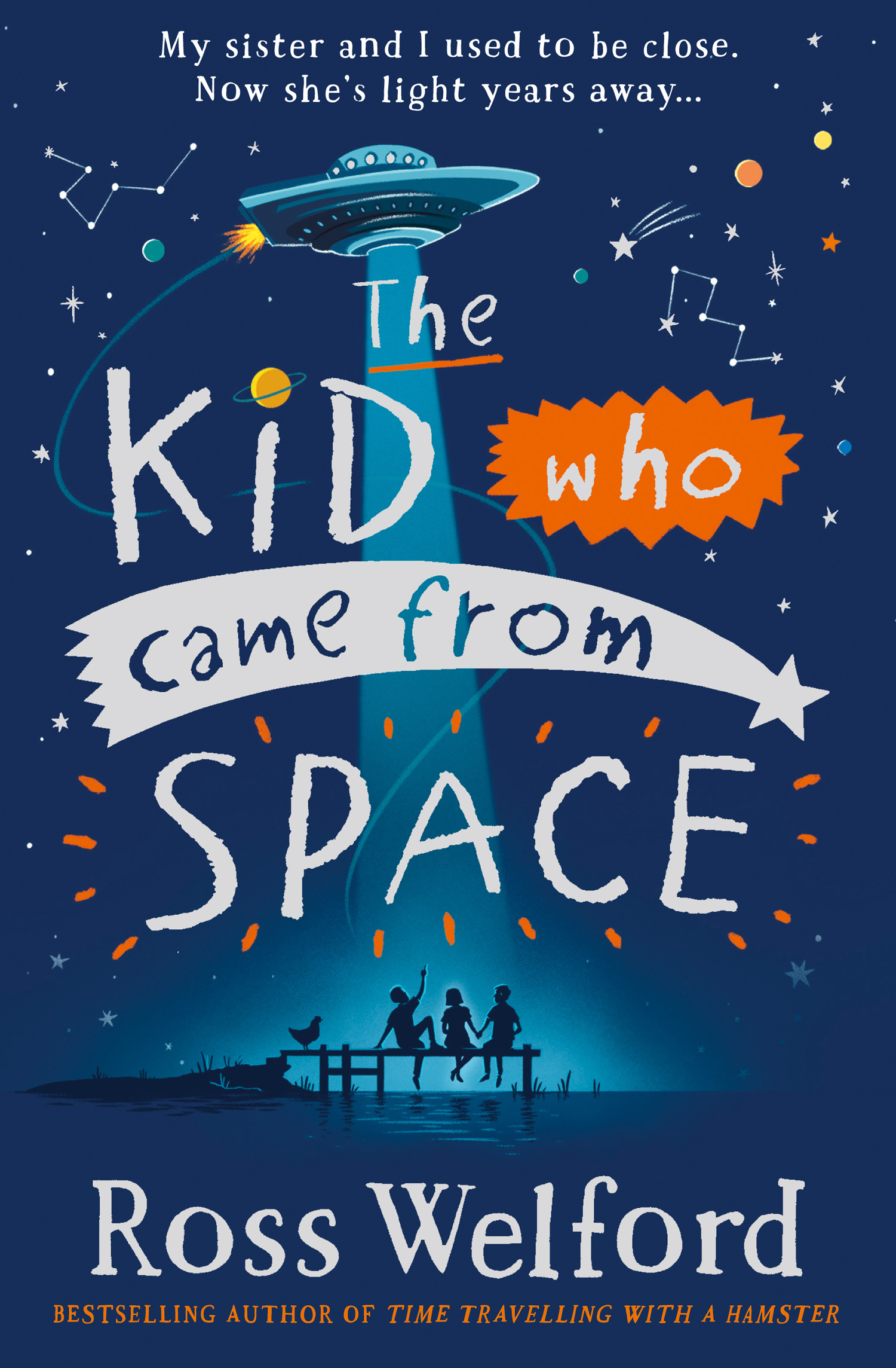 Обложка книги «The Kid Who Came From Space»