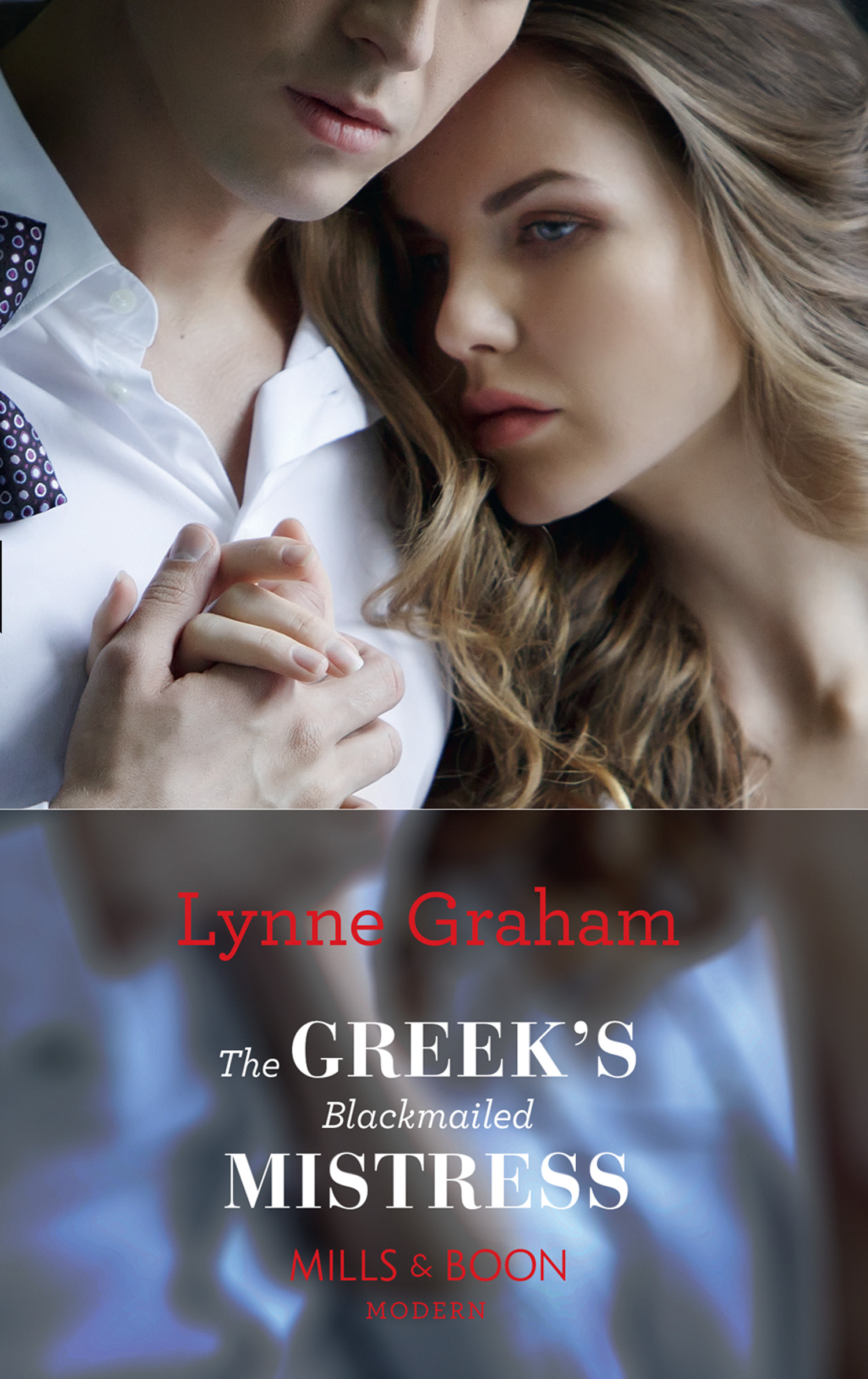Обложка книги «The Greek's Blackmailed Mistress»