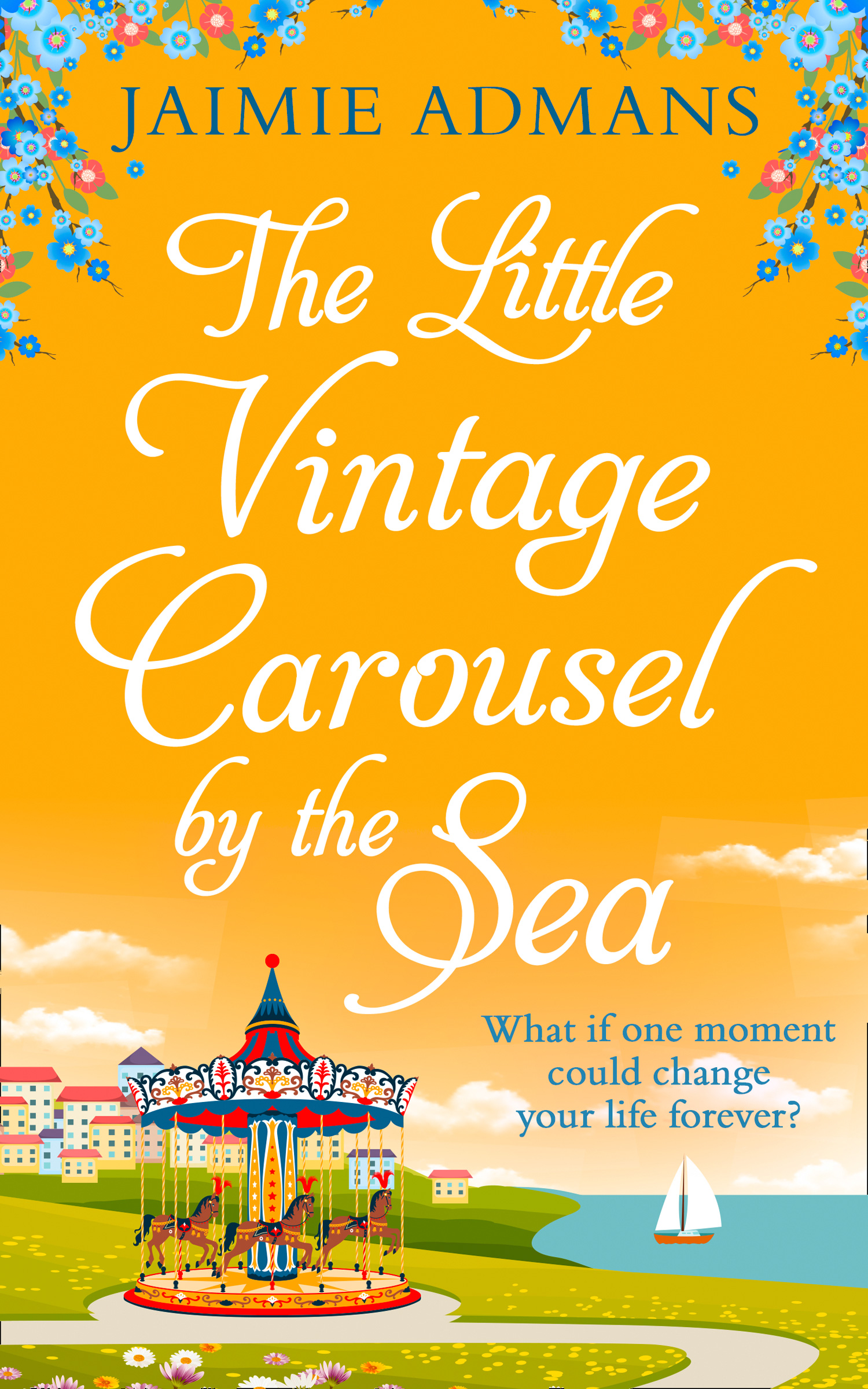 Обложка книги «The Little Vintage Carousel by the Sea»