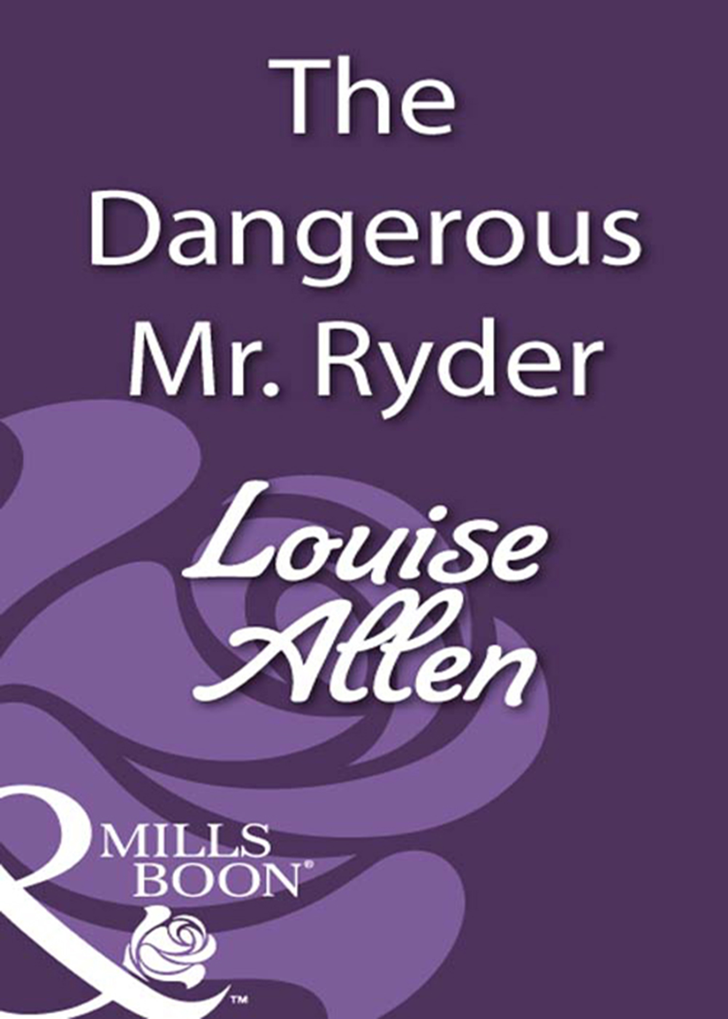 Обложка книги «The Dangerous Mr Ryder»