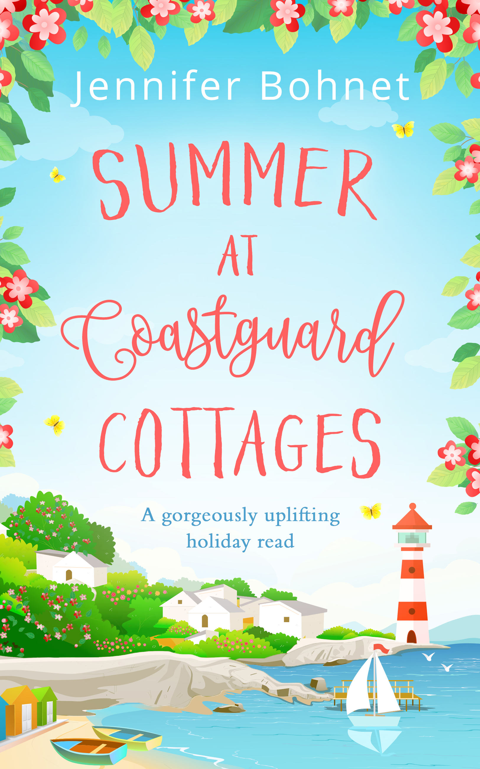Обложка книги «Summer at Coastguard Cottages»