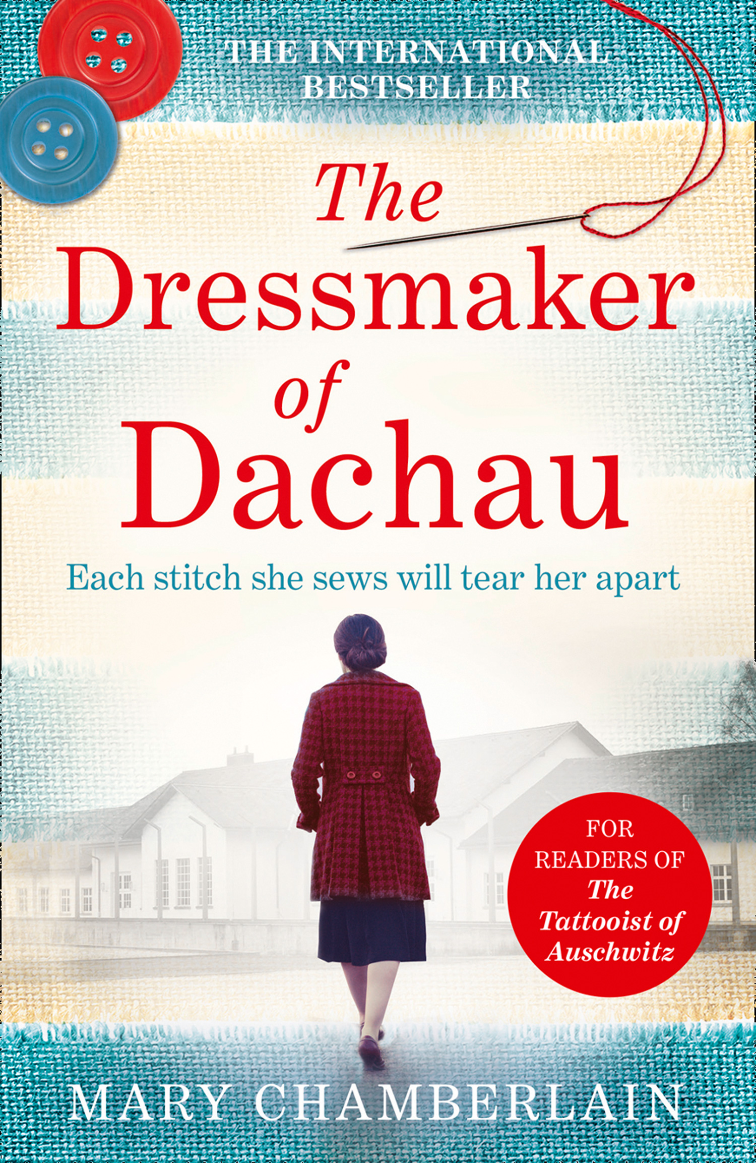 Обложка книги «The Dressmaker of Dachau»