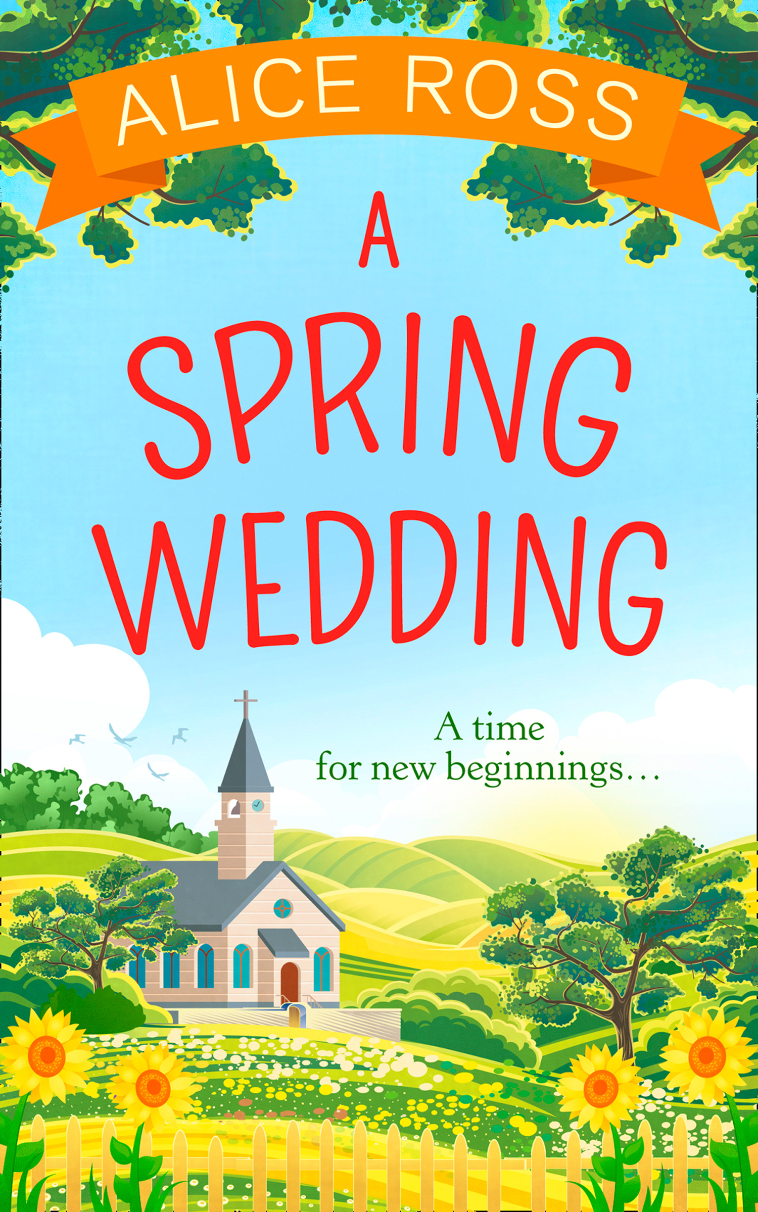 Обложка книги «A Spring Wedding»