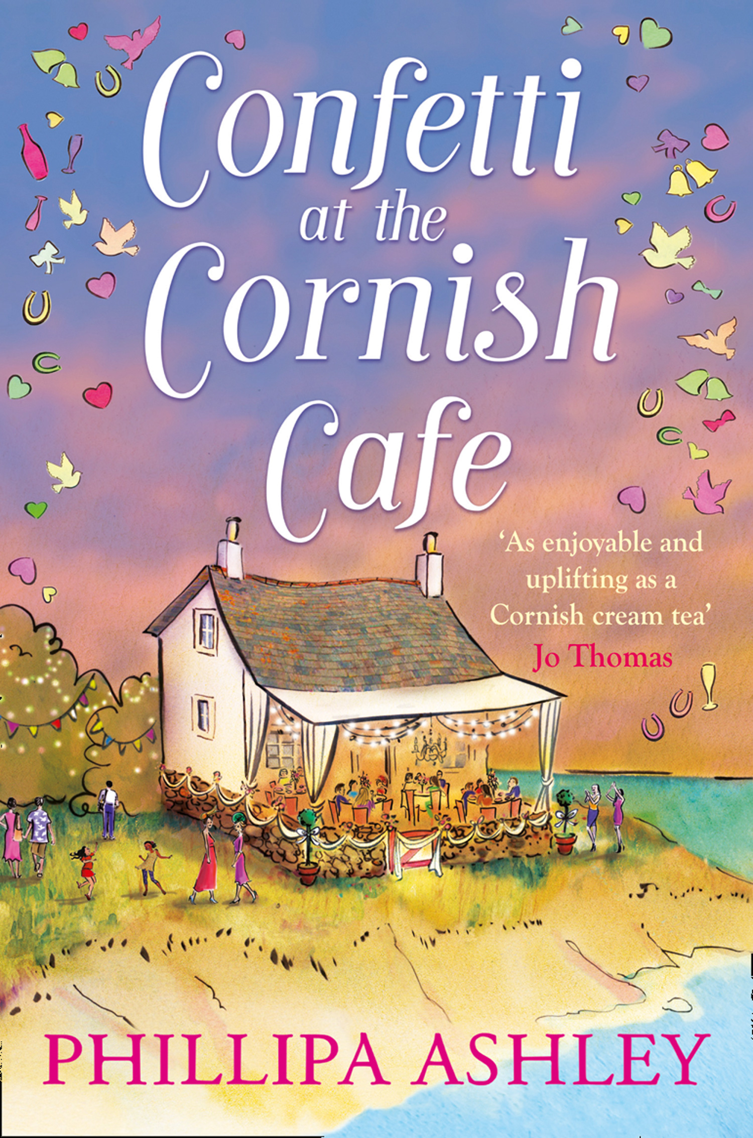Обложка книги «Confetti at the Cornish Café»