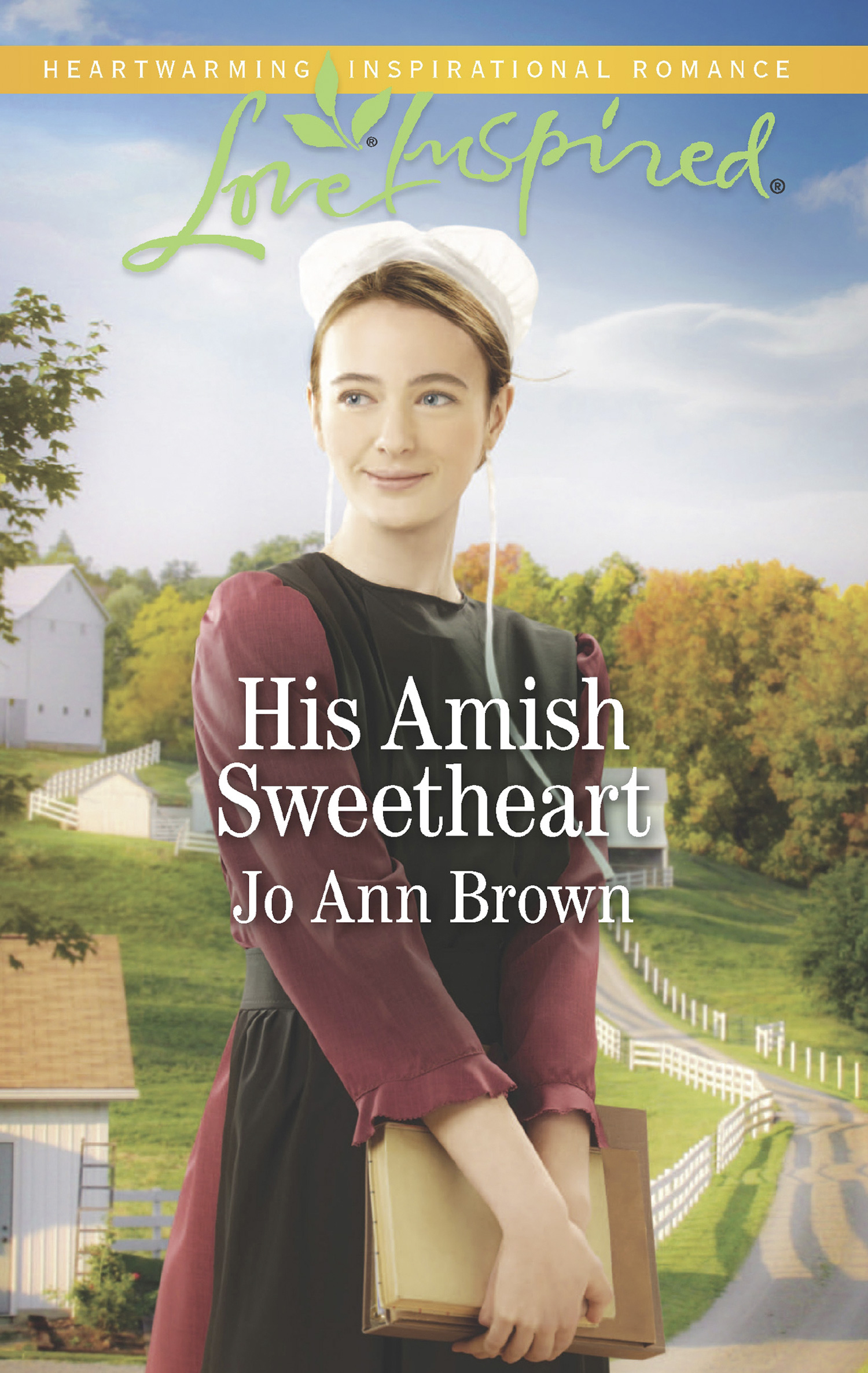 Обложка книги «His Amish Sweetheart»